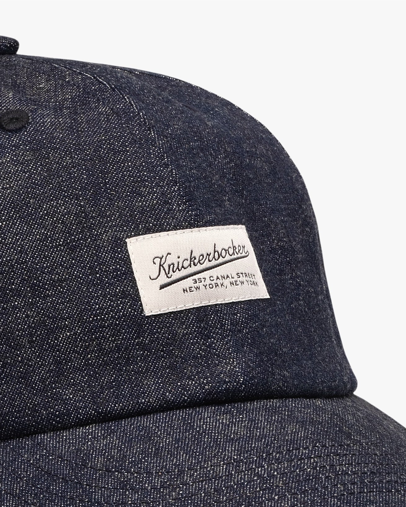 Knickerbocker Pacific Denim Cotton & Linen Cap - Indigo Men's Accessories - Sloane Boutique