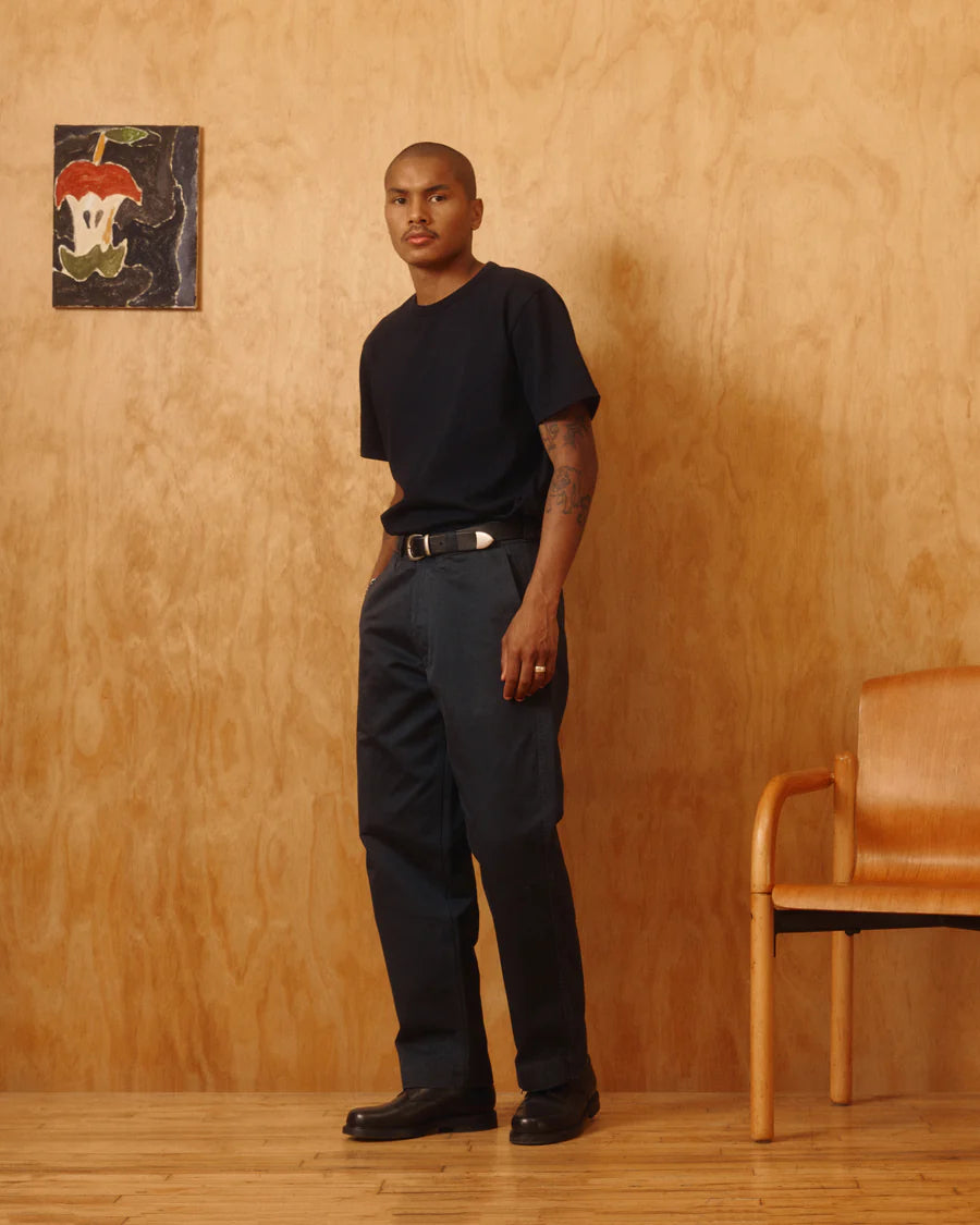 Knickerbocker Tapered Twillform Pant - Black Olive Men's Bottoms - Sloane Boutique