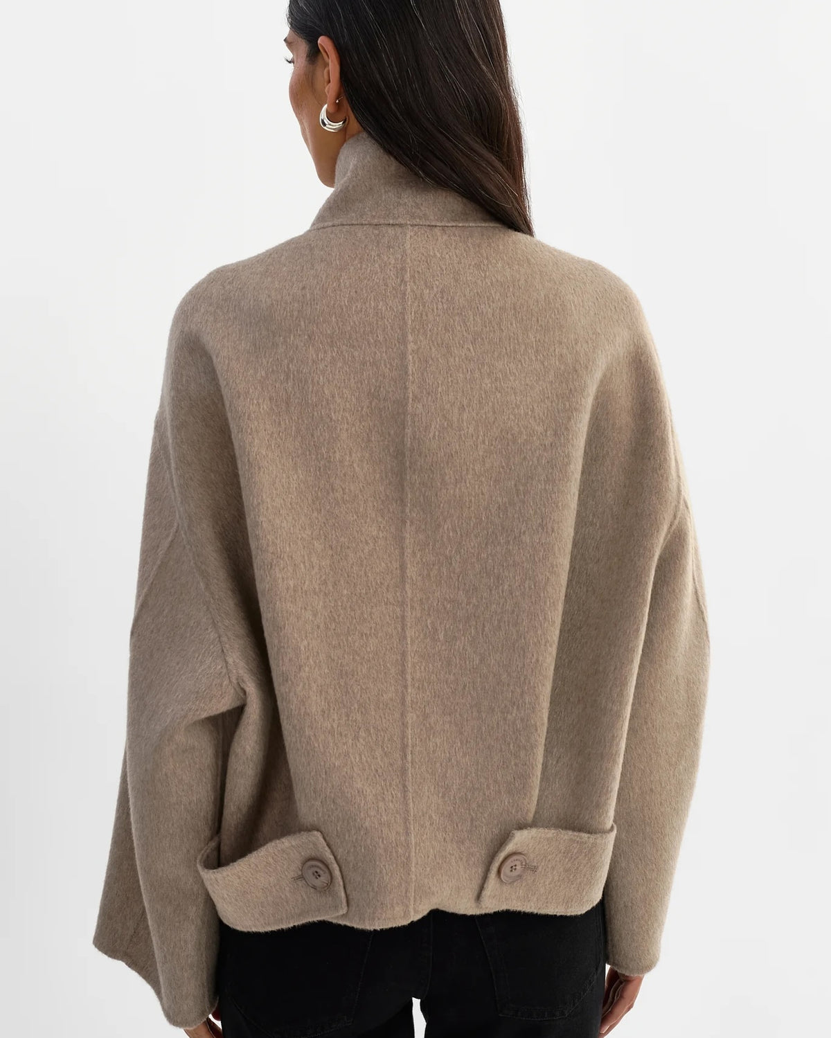 Lamarque McKenna Jacket - Heather Taupe Outerwear - Sloane Boutique