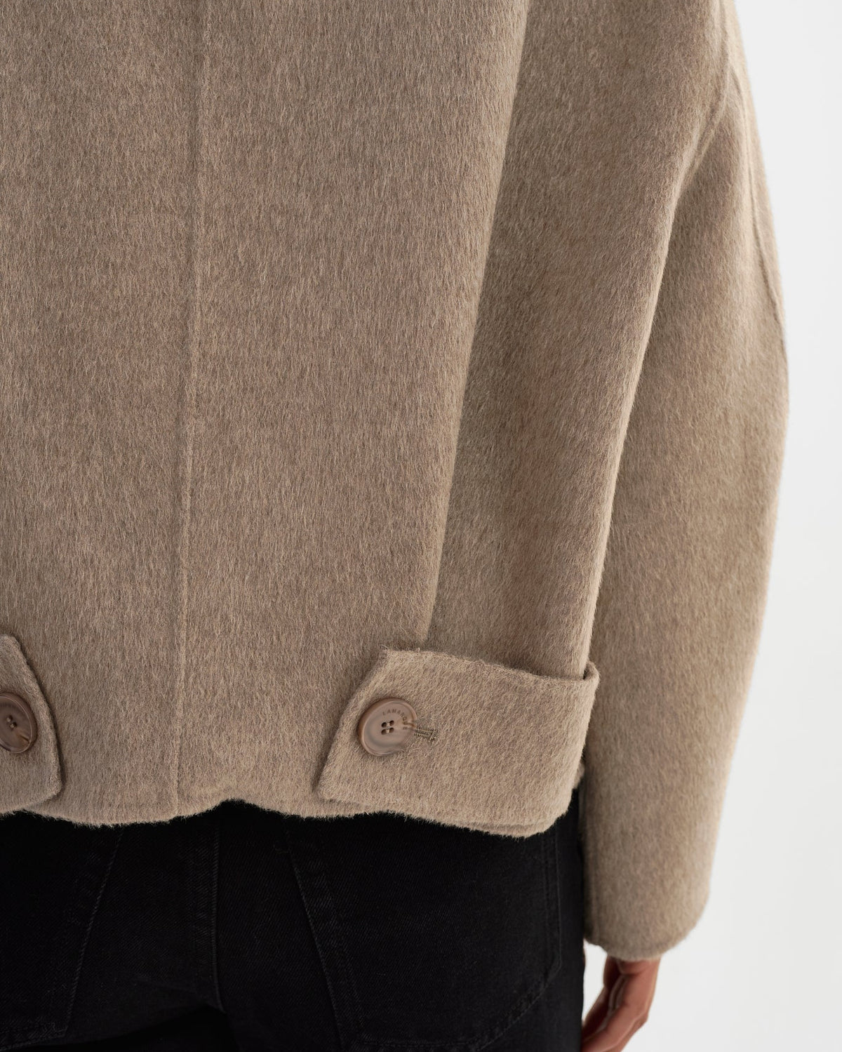 Lamarque McKenna Jacket - Heather Taupe Outerwear - Sloane Boutique
