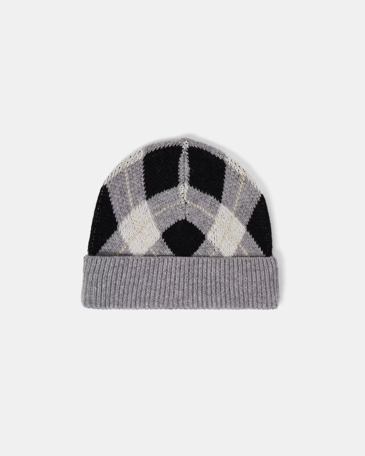 Le Mont St. Michel Argyle Beanie - Grey Accessories - Sloane Boutique