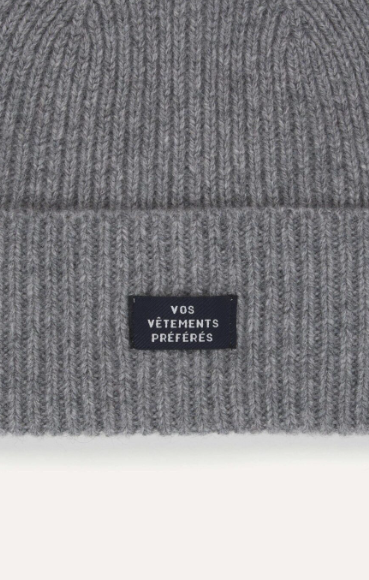 Le Mont St. Michel Armand-Cashmere Touch Bonnet - Grey Accessories - Sloane Boutique