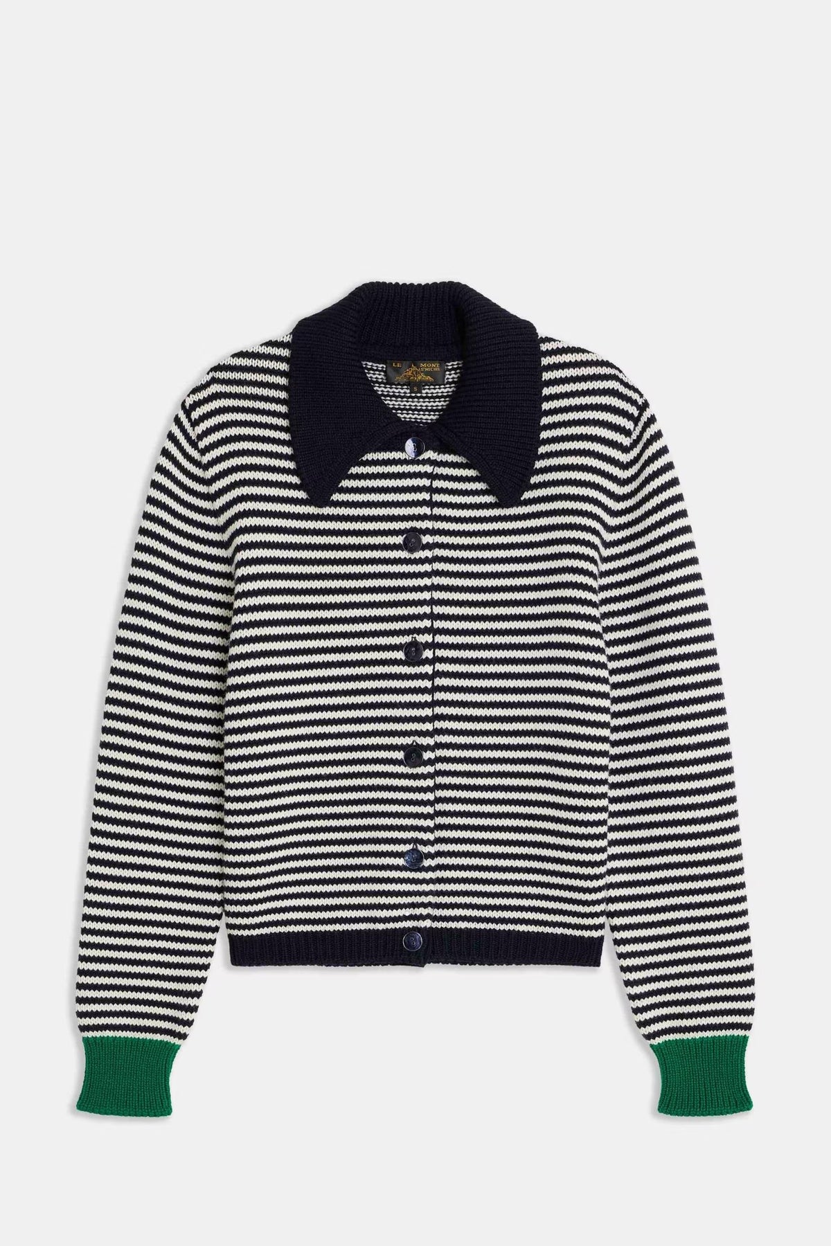 Le Mont St. Michel Gerasie Cardigan - Navy Women's Tops - Sloane Boutique