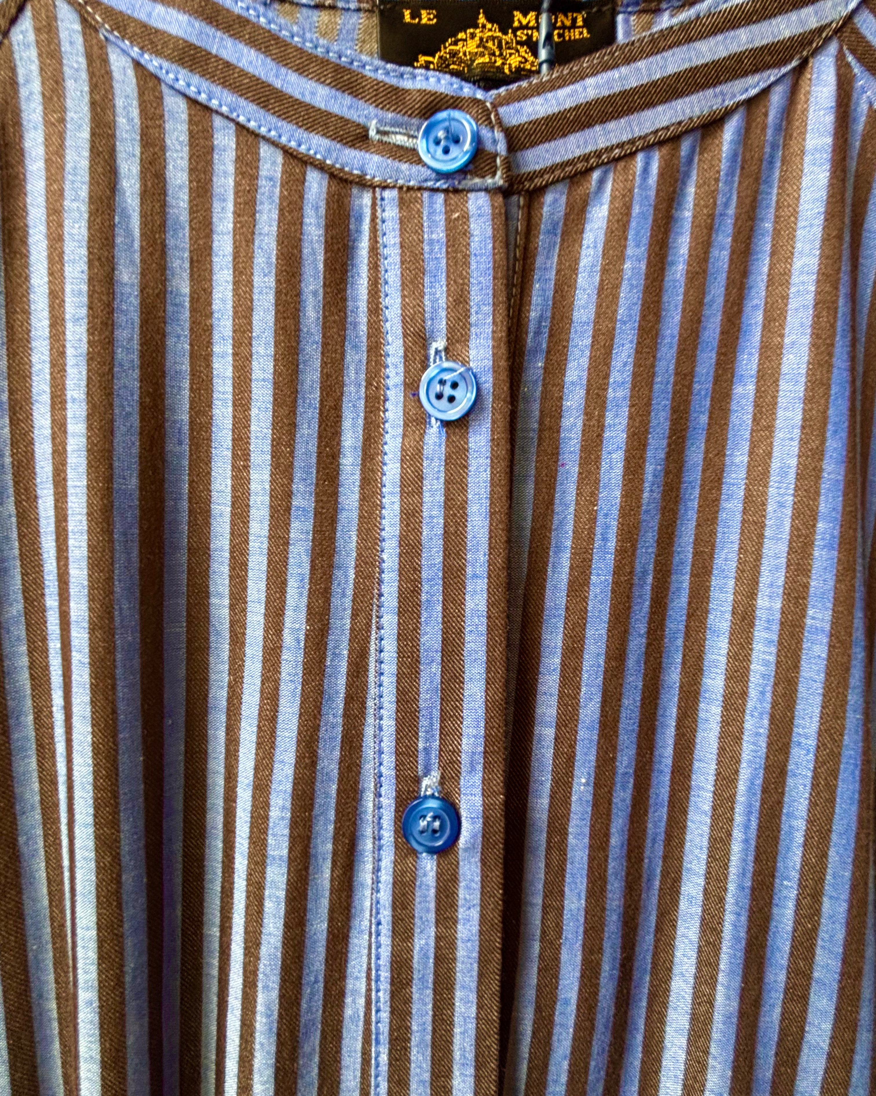 Le Mont St. Michel Romance Dress - Brown Dresses - Sloane Boutique