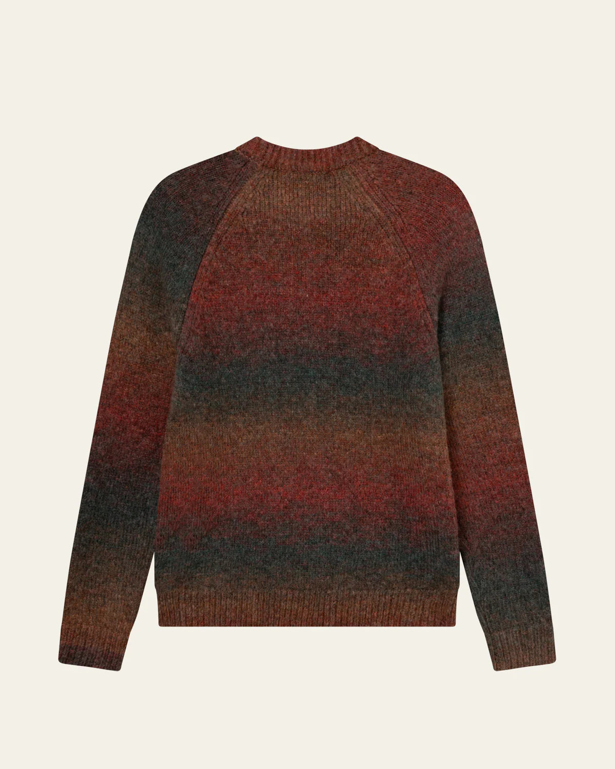 Les Deux Brad Gradient Knit Jumper - Dark Clay Orange Men's Tops - Sloane Boutique