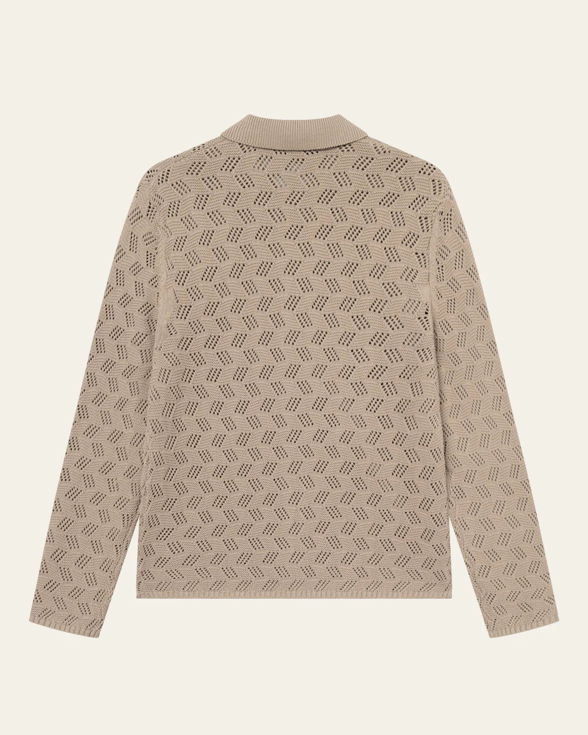 Les Deux Eloi Knit Shirt - Dark Sand Men's Tops - Sloane Boutique