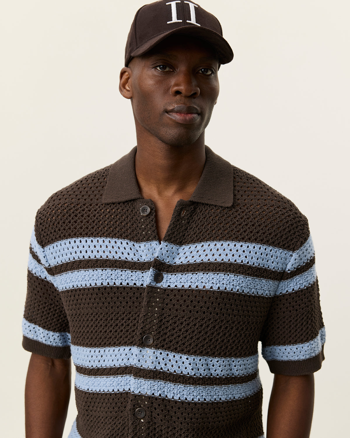 Les Deux Gianni Knit - Turkish Coffee Brown Men's Tops - Sloane Boutique