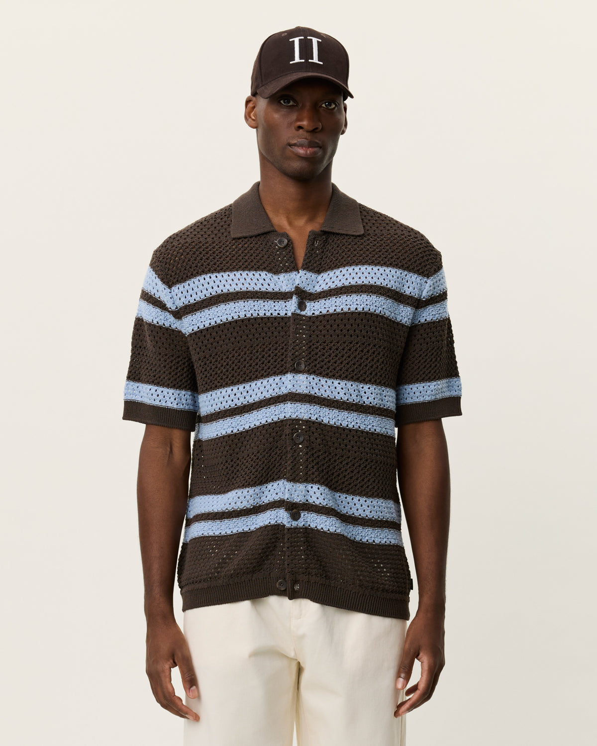 Les Deux Gianni Knit - Turkish Coffee Brown Men's Tops - Sloane Boutique