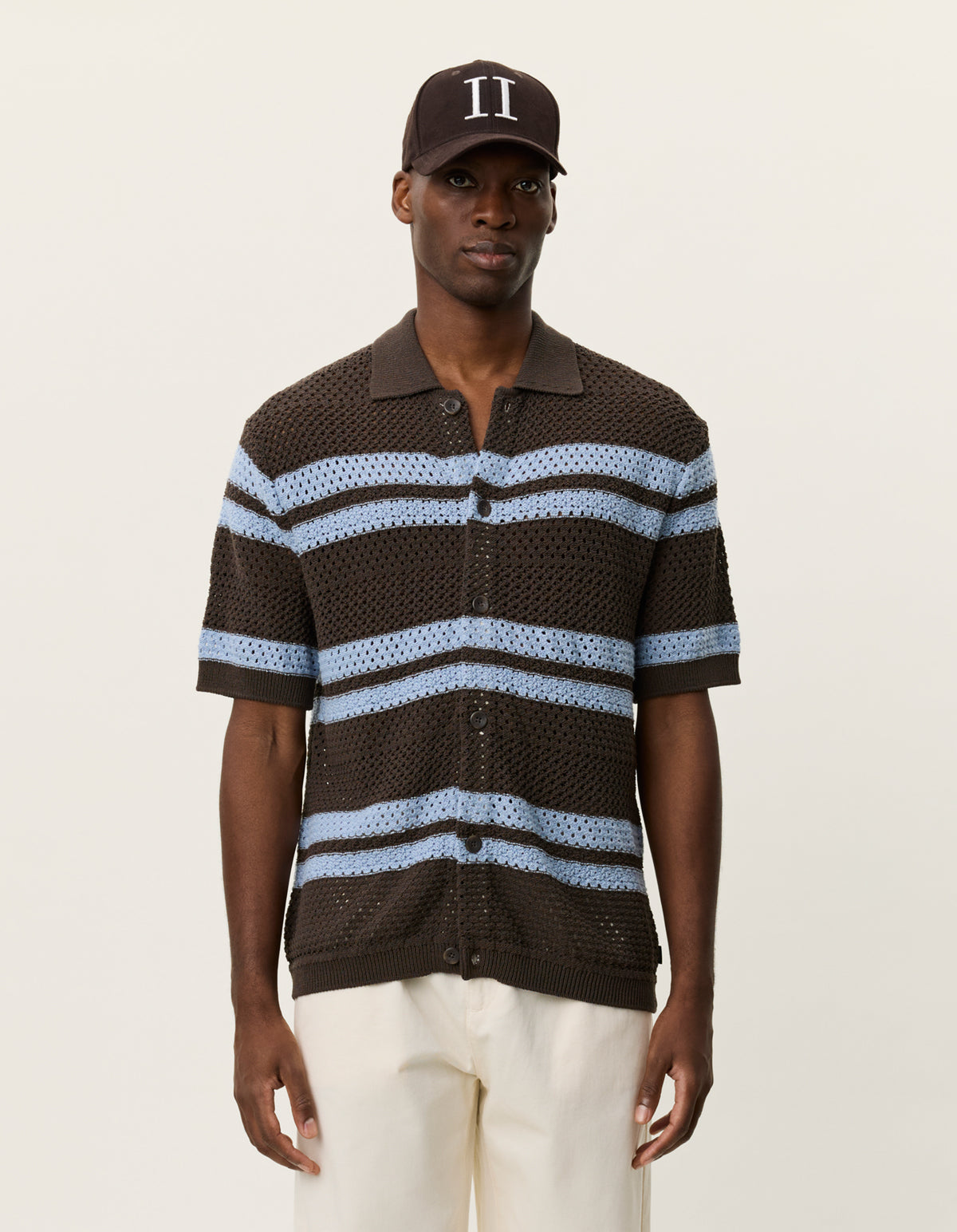 Les Deux Gianni Knit - Turkish Coffee Brown Men's Tops - Sloane Boutique