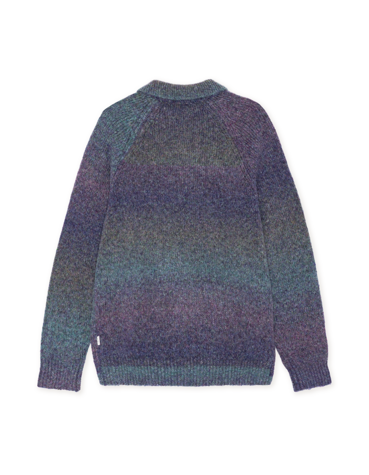 Les Deux Gradient Knitted Polo - Spiced Plum Purple Men's Tops - Sloane Boutique