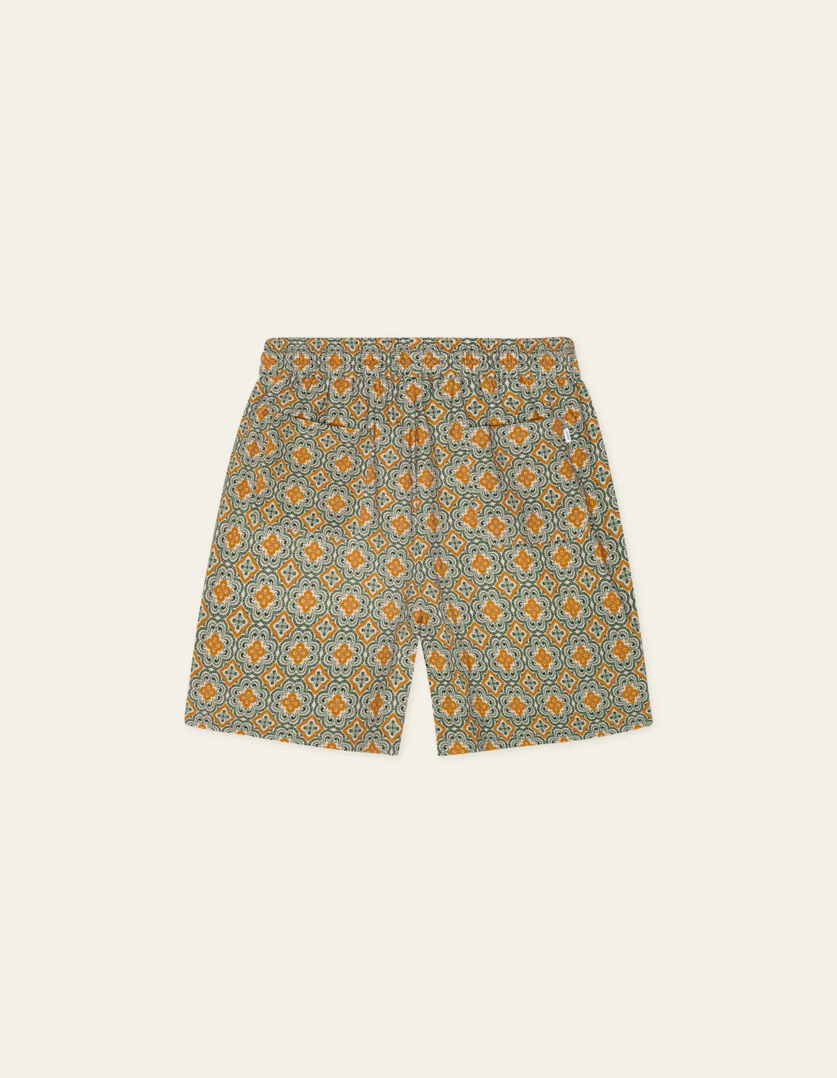 Les Deux Harry Arabesque Shorts - Sea Moss Green Men's Bottoms - Sloane Boutique