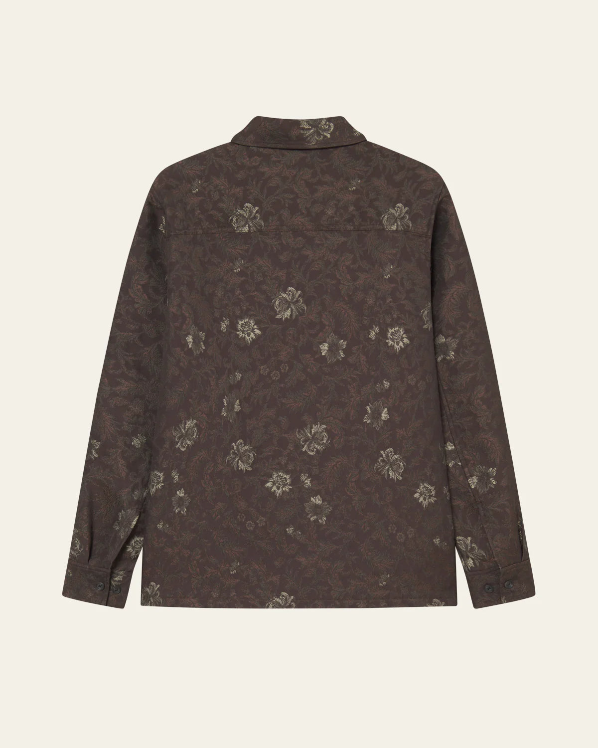 Les Deux Kaleb Flower Jacquard Overshirt - Monk’s Robe Men's Tops - Sloane Boutique