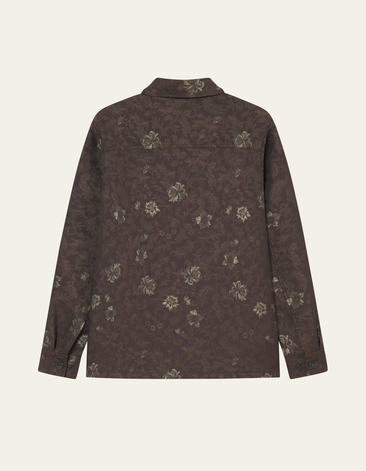 Les Deux Kaleb Flower Jacquard Overshirt - Monk’s Robe Men's Tops - Sloane Boutique