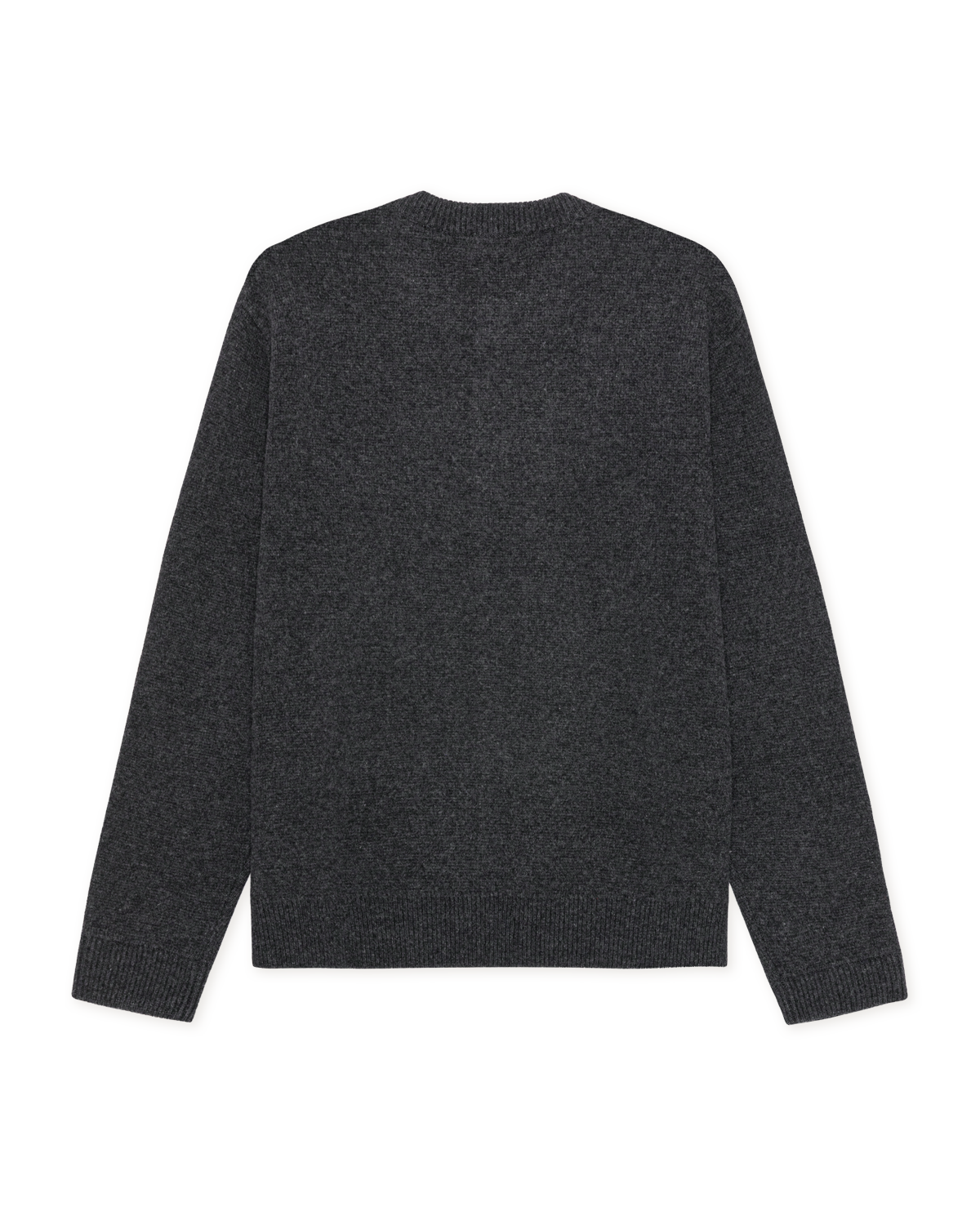 Les Deux Knitted Roundneck Cardigan - Charcoal Melange Men's Tops - Sloane Boutique
