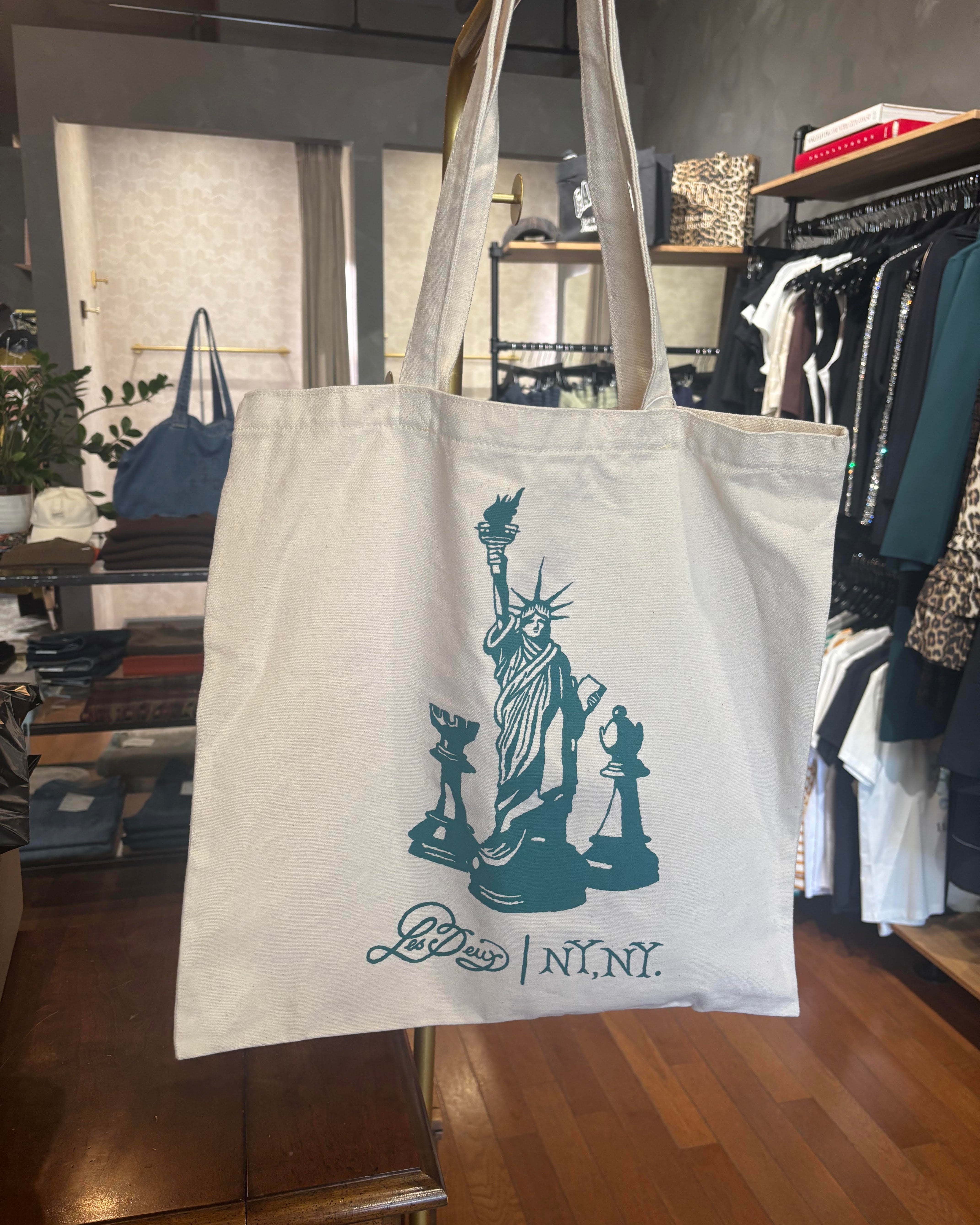 Les Deux Les Deux NY Tote Bag - Raw Ivory Men's Accessories - Sloane Boutique