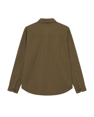 Les Deux Luciano Structured Overshirt - Military Olive Men's Tops - Sloane Boutique