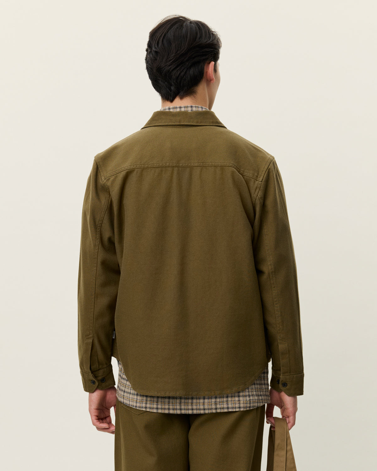 Les Deux Luciano Structured Overshirt - Military Olive Men's Tops - Sloane Boutique