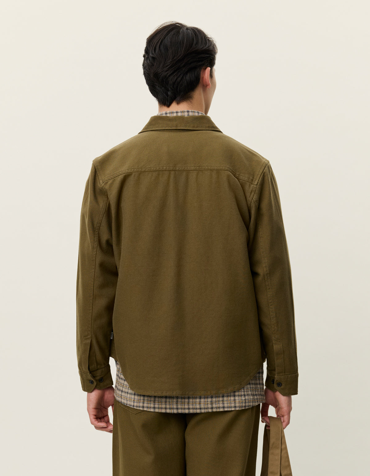 Les Deux Luciano Structured Overshirt - Military Olive Men's Tops - Sloane Boutique