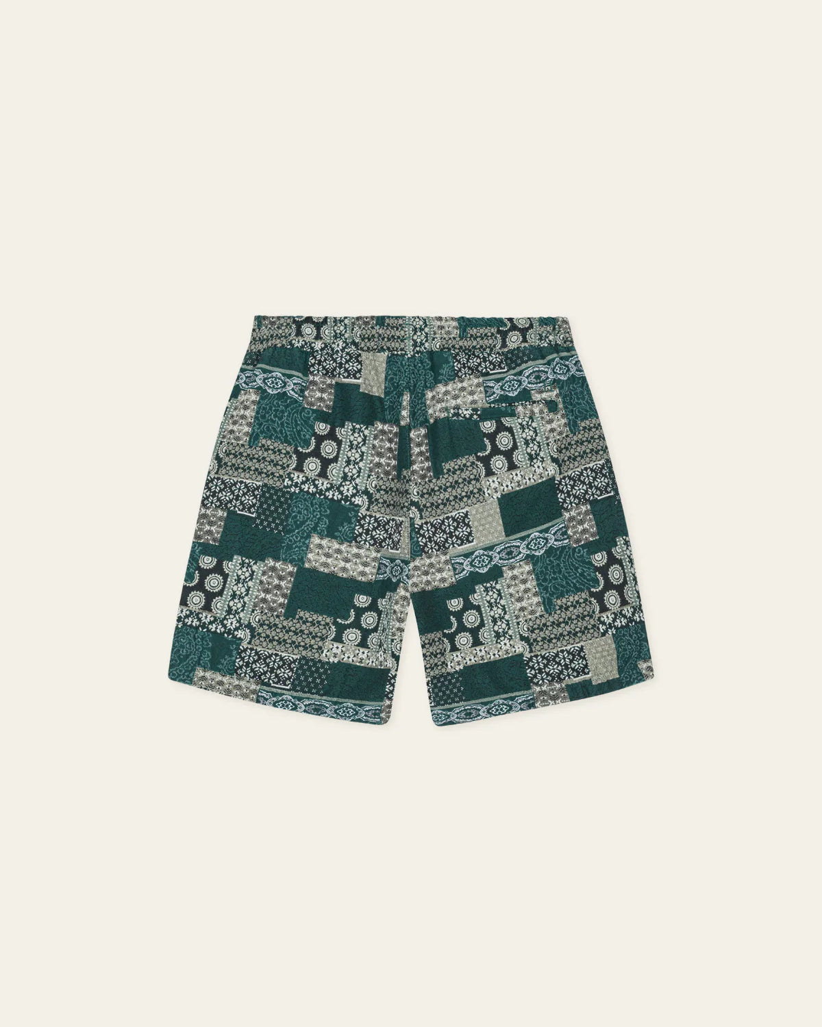 Les Deux Otto Jacquard Shorts - Sea Moss Green Men's Bottoms - Sloane Boutique