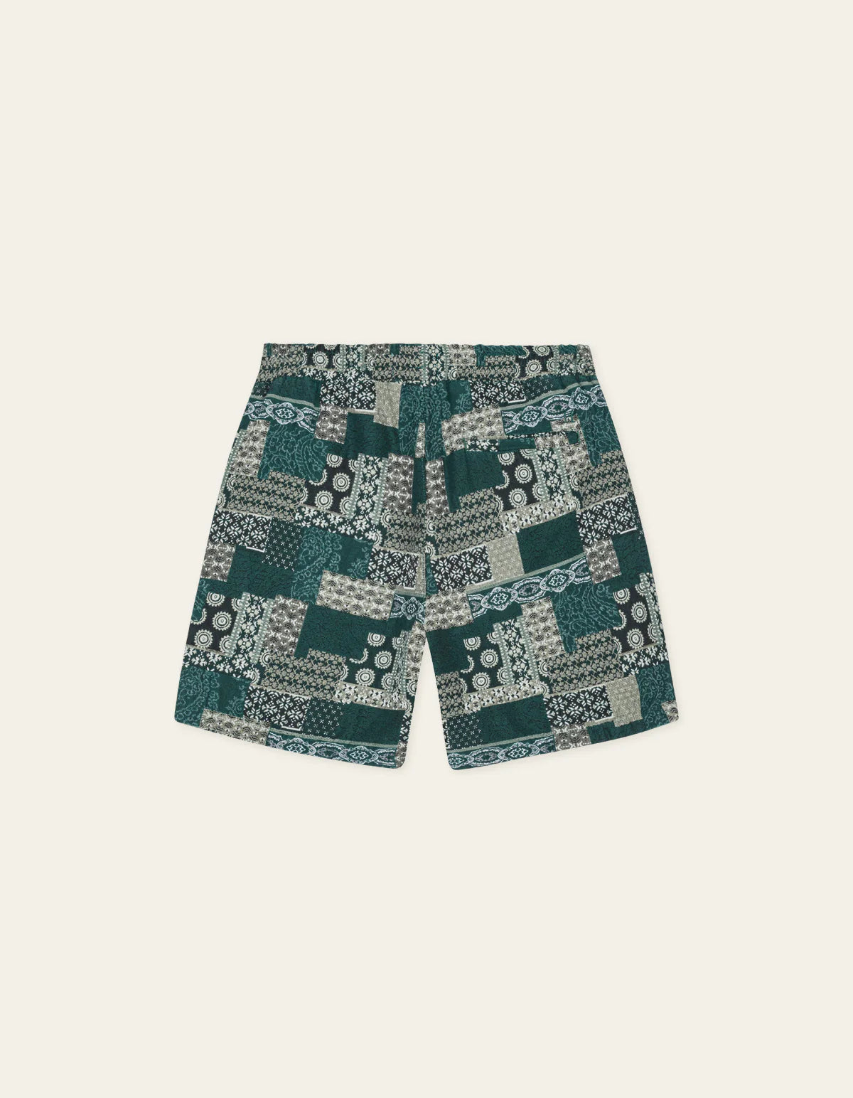 Les Deux Otto Jacquard Shorts - Sea Moss Green Men's Bottoms - Sloane Boutique