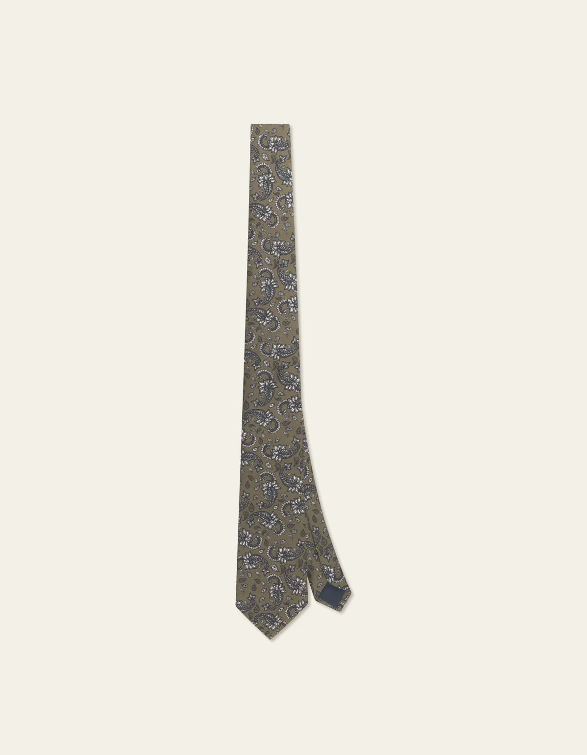 Les Deux Paisley Tie - Teak Brown Men's Accessories - Sloane Boutique