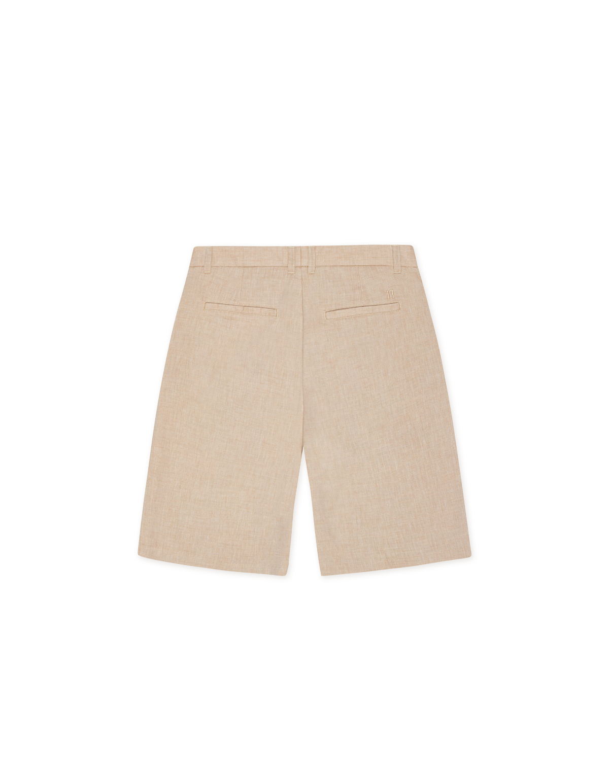Les Deux Reece Pleated Slub Shorts - Light Sand Men's Bottoms - Sloane Boutique
