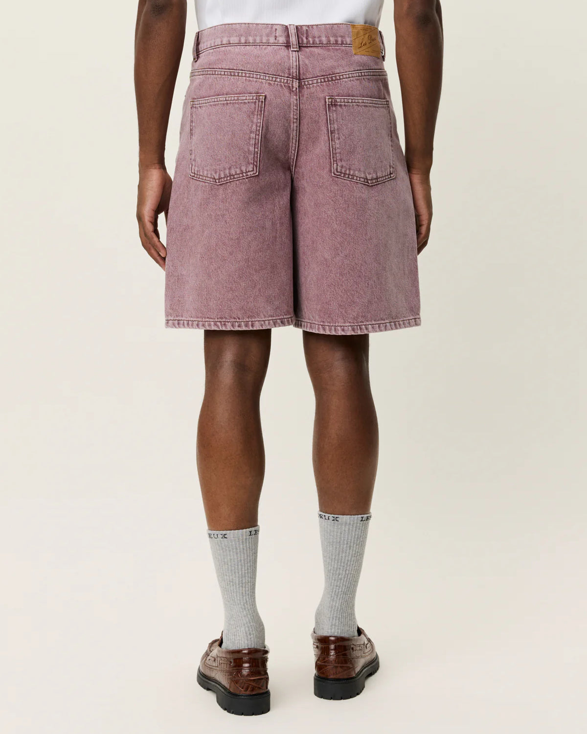 Les Deux Ryder Denim Shorts - Light Pink Men's Bottoms - Sloane Boutique