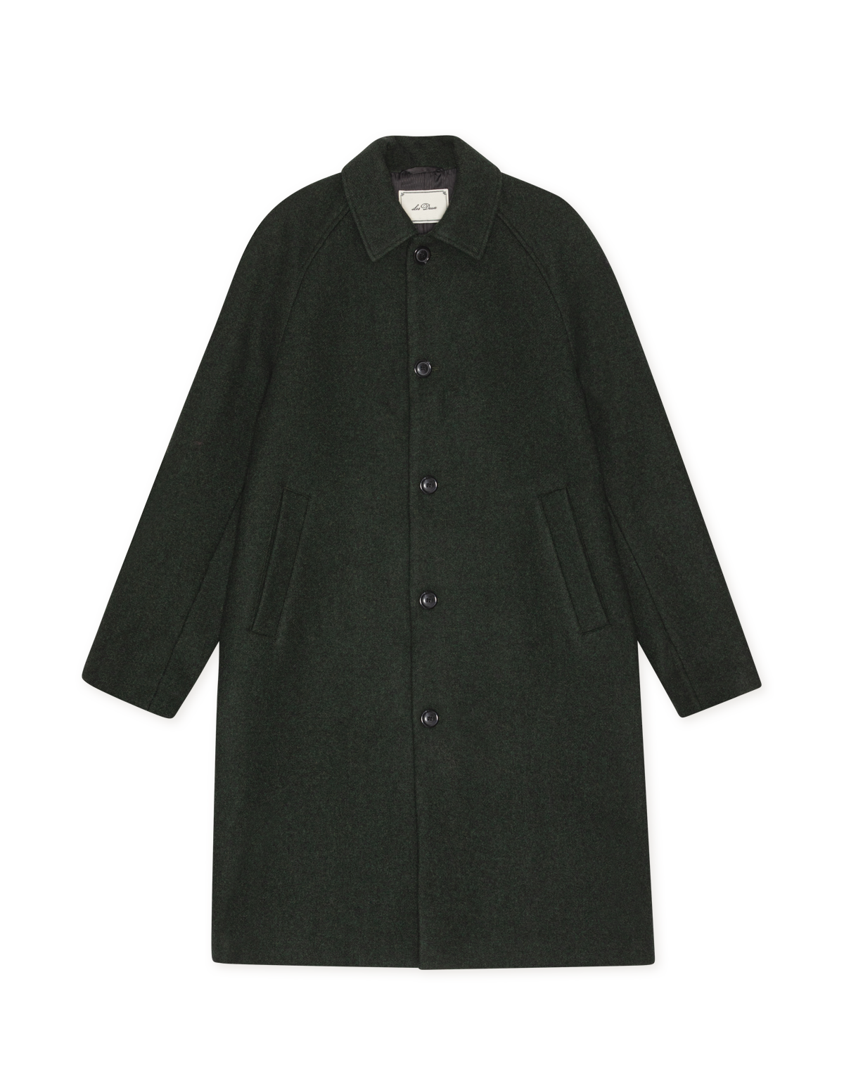 Les Deux Solid Wool Coat - Rosin Green Outerwear - Sloane Boutique