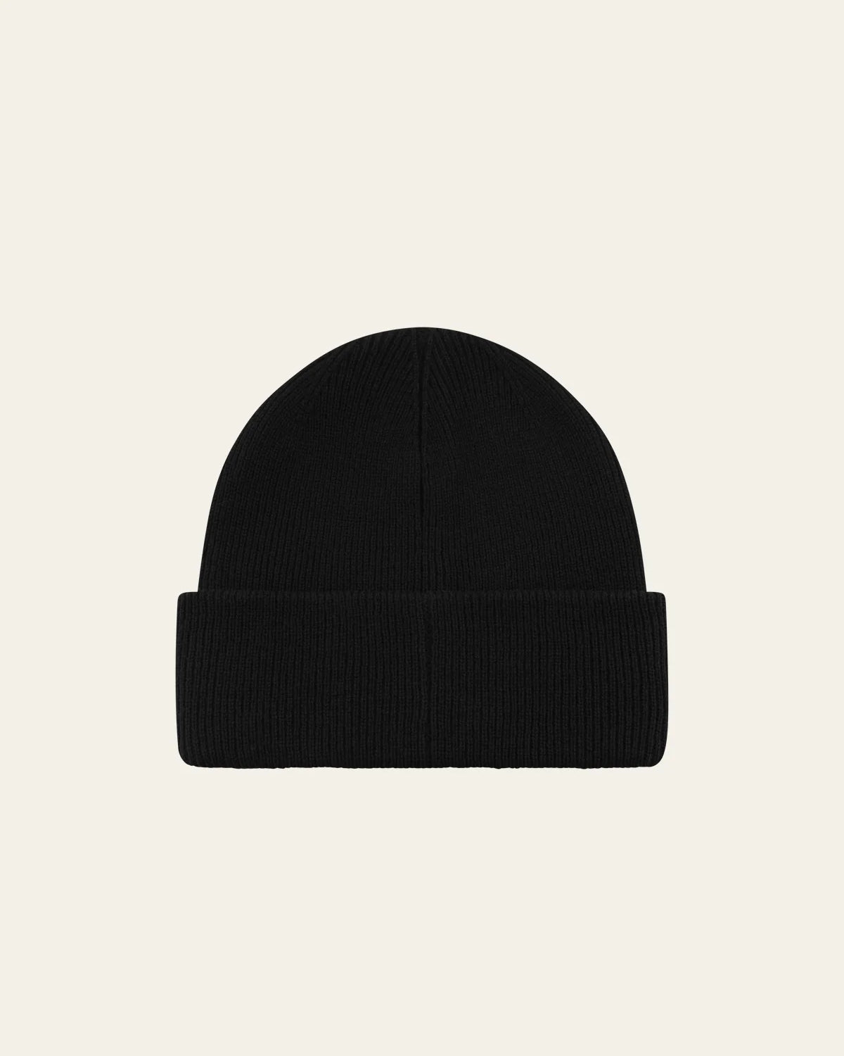 Les Deux Wayne Logo Patch Beanie - Black Men's Accessories - Sloane Boutique