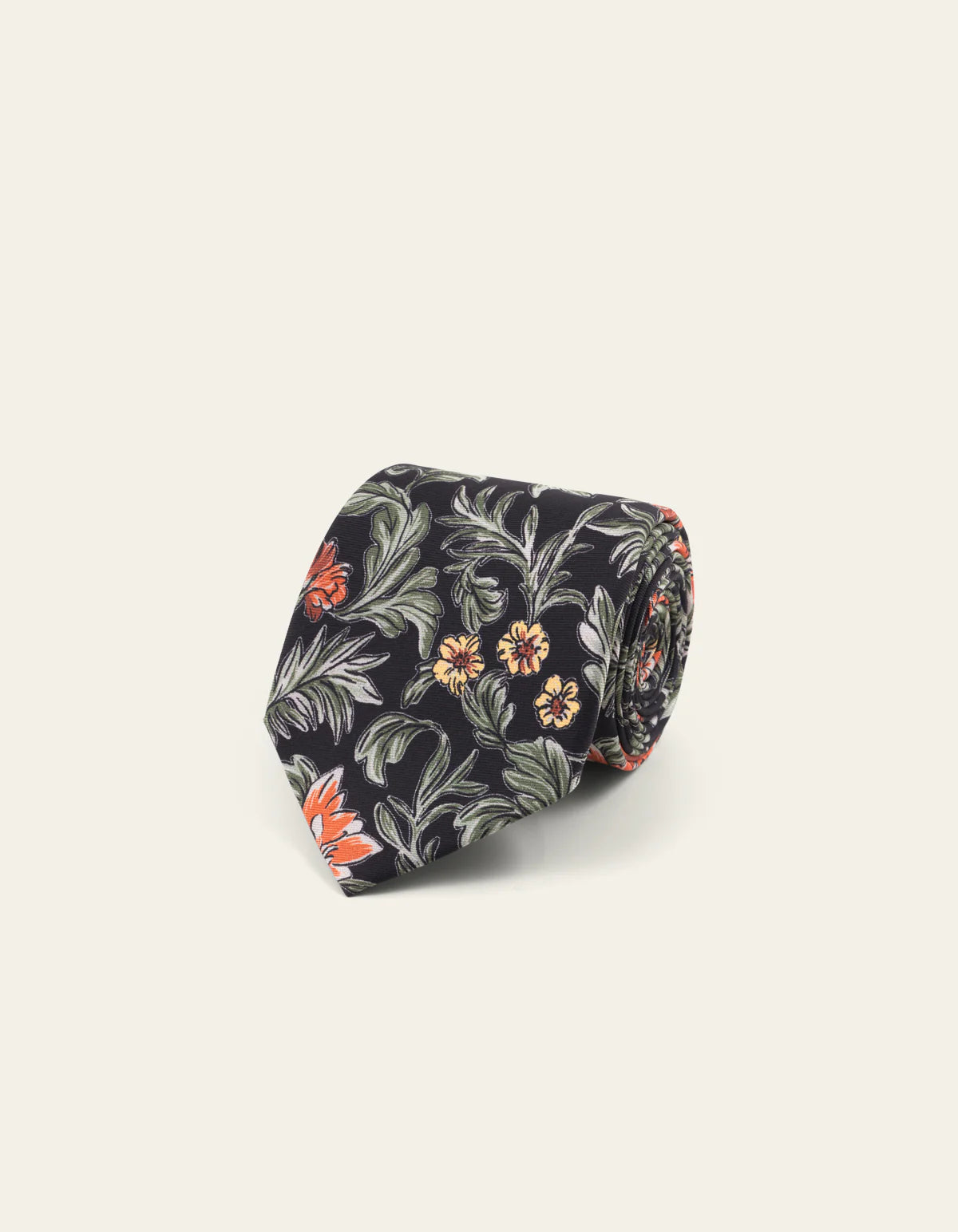 Les Deux Wild Nature Tie - Black Men's Accessories - Sloane Boutique