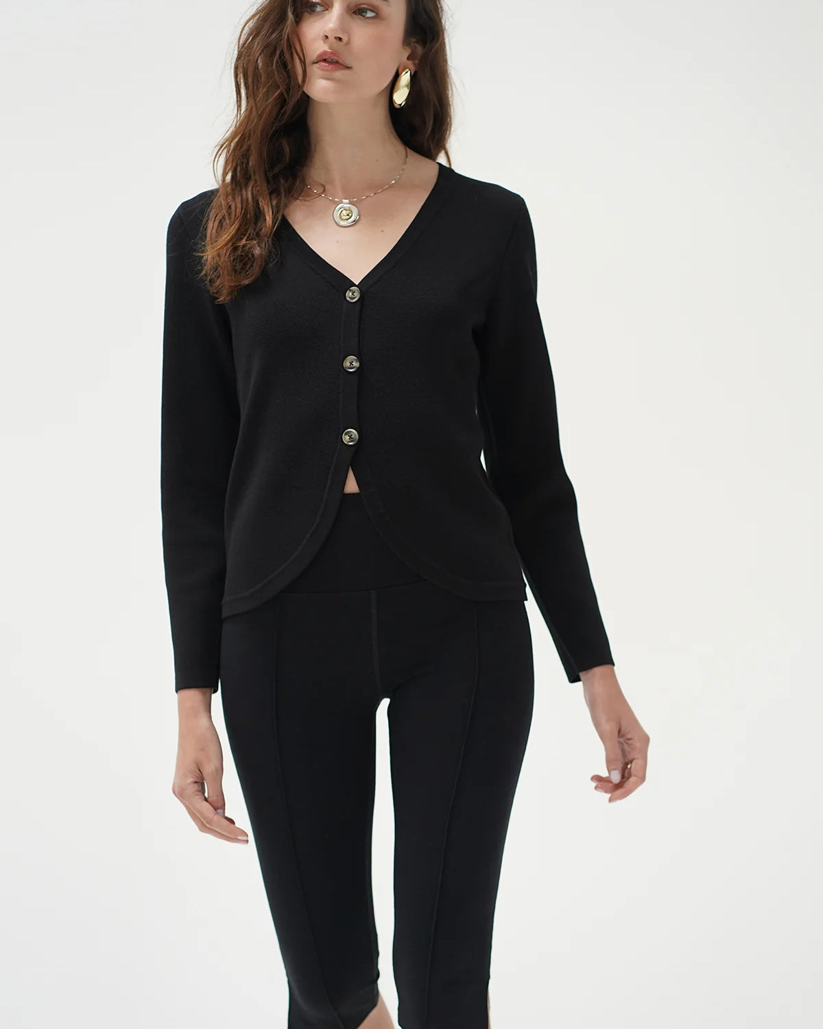 LnA Atlas Cardigan - Black Women's Tops - Sloane Boutique