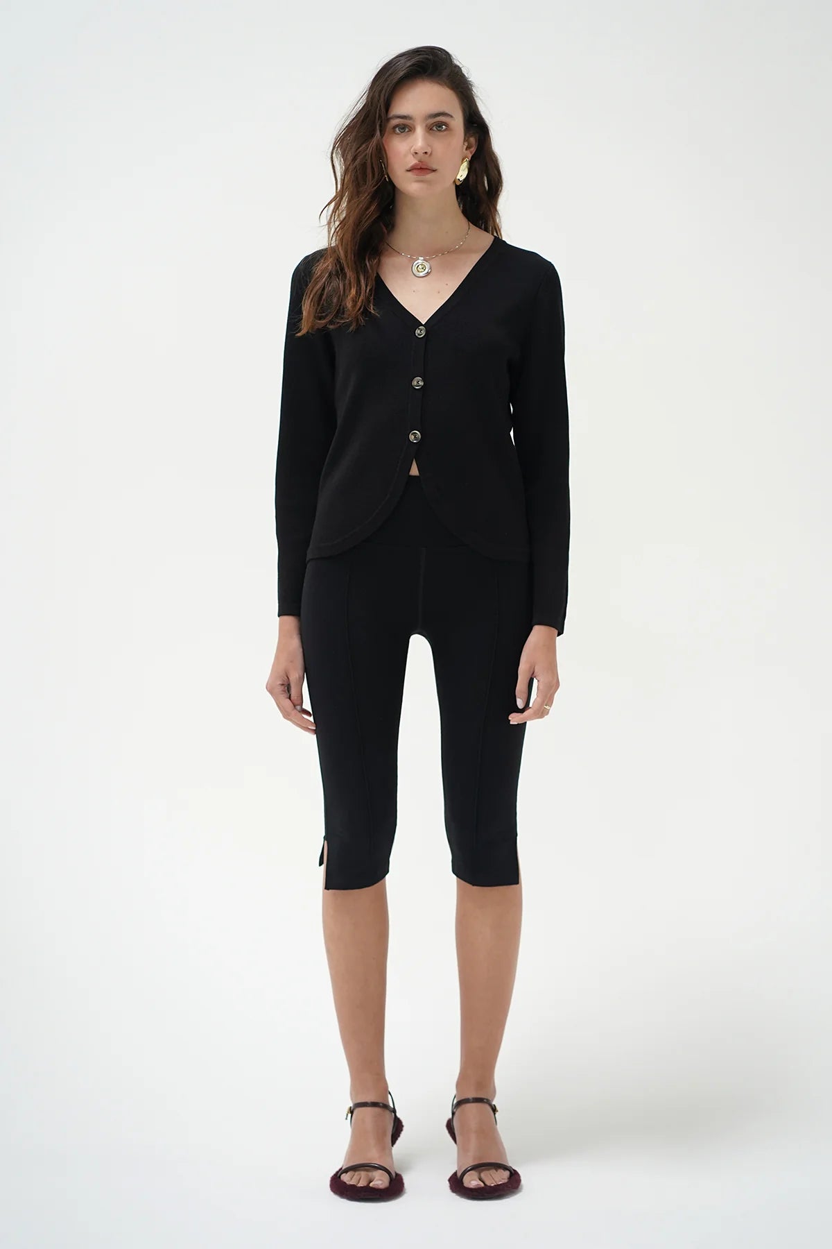 LnA Atlas Cardigan - Black Women's Tops - Sloane Boutique