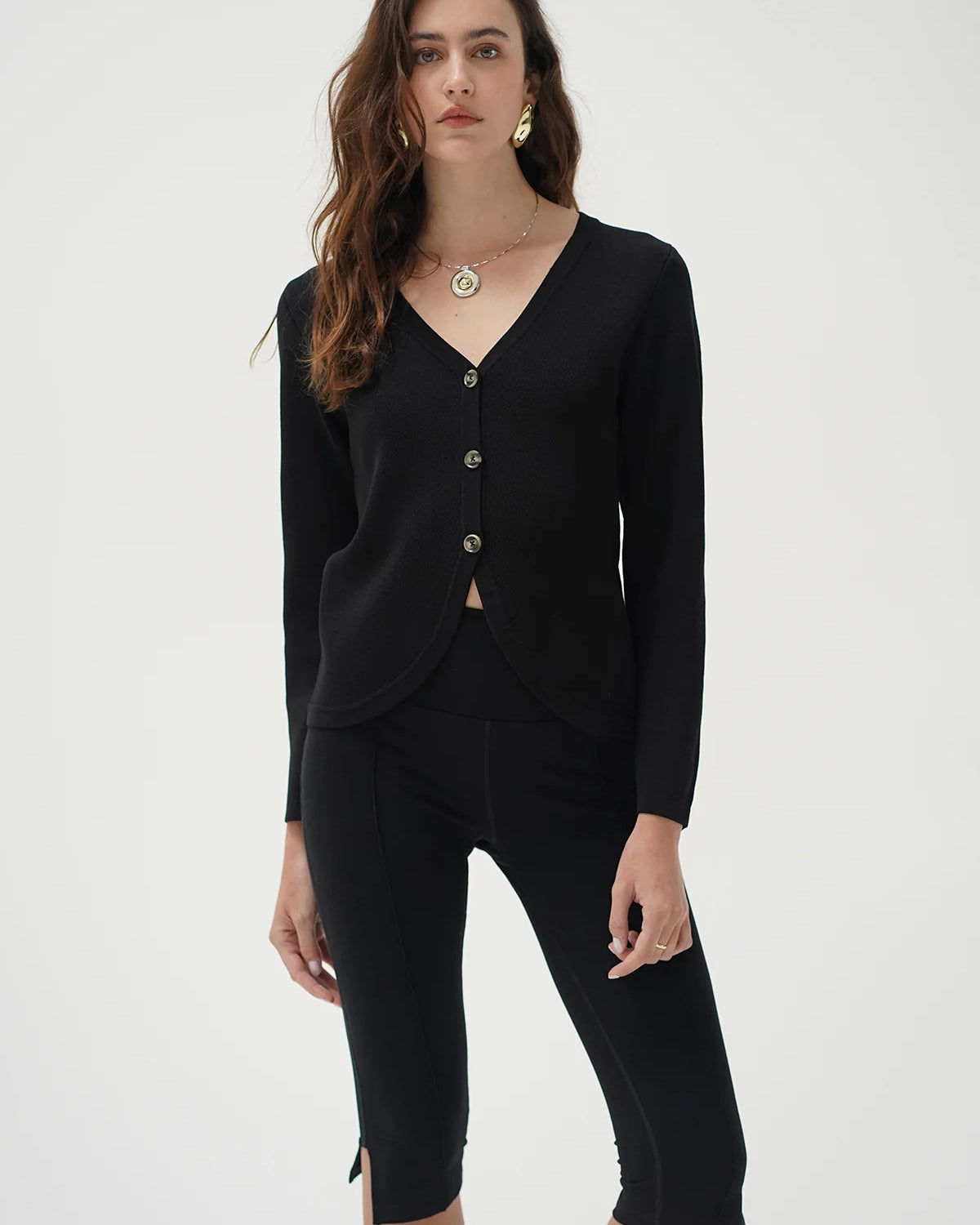 LnA Atlas Cardigan - Black Women's Tops - Sloane Boutique