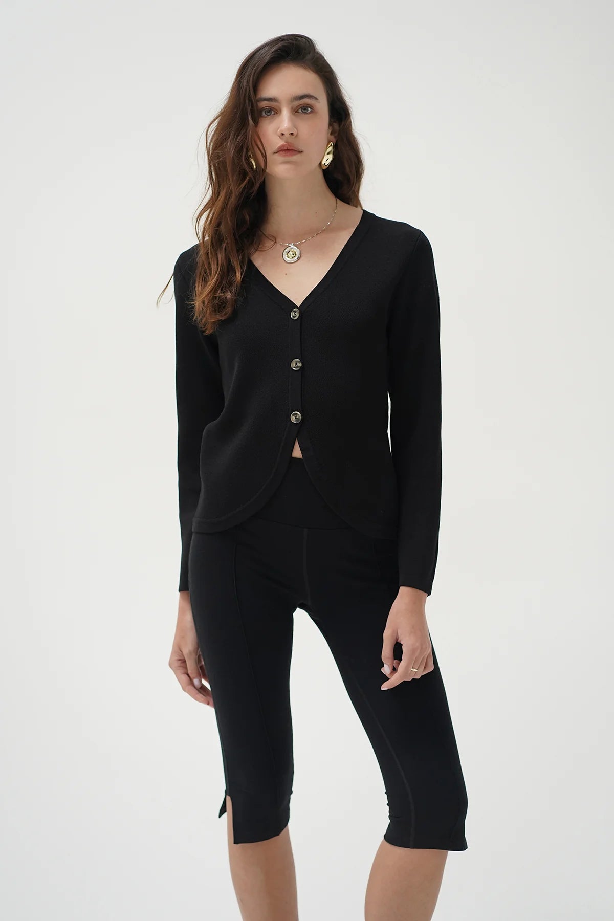 LnA Atlas Cardigan - Black Women's Tops - Sloane Boutique