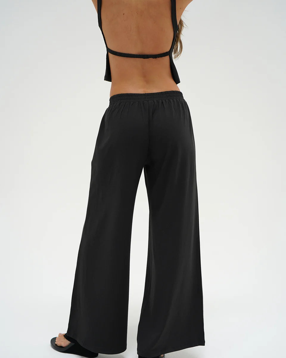 LnA Base Spandex Jersey Pant - Black Women's Bottoms - Sloane Boutique