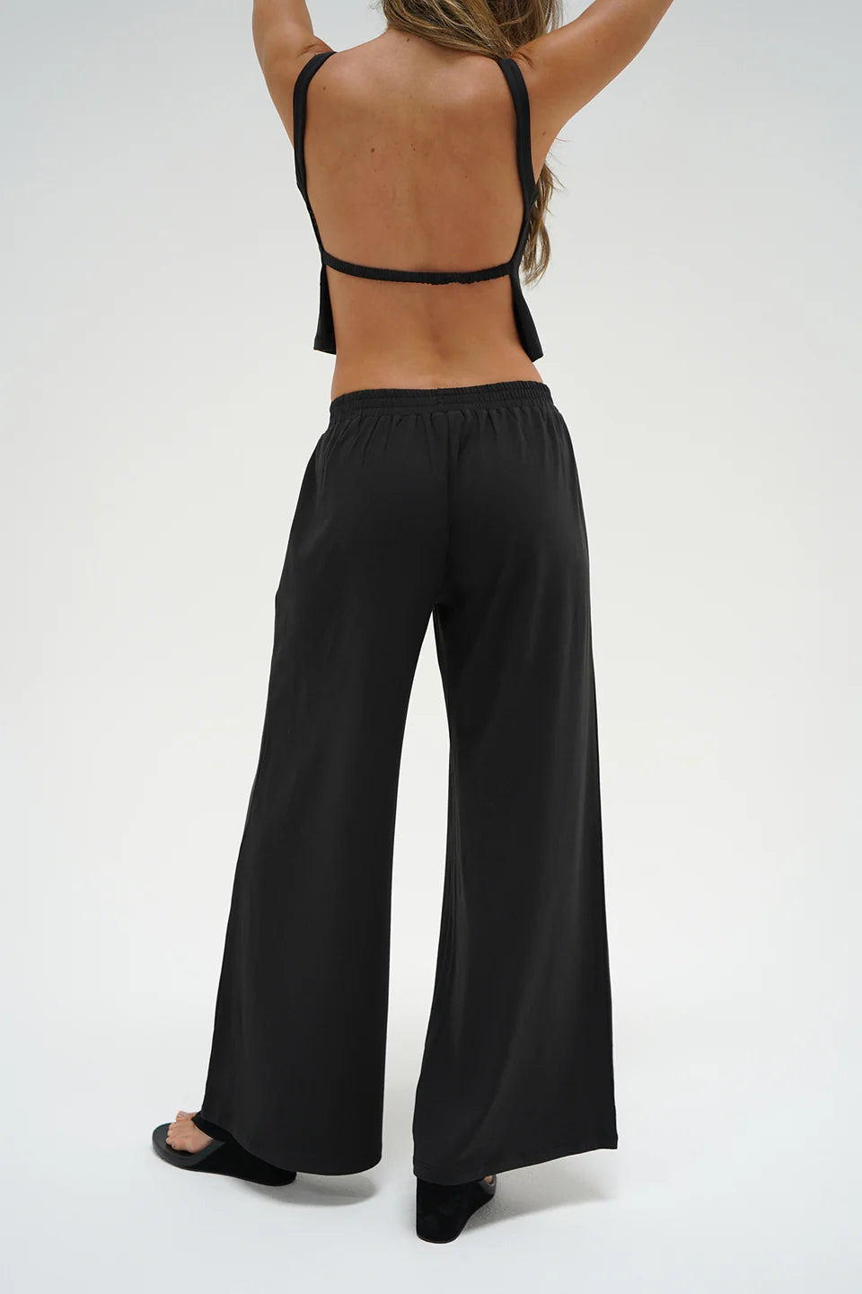 LnA Base Spandex Jersey Pant - Black Women's Bottoms - Sloane Boutique