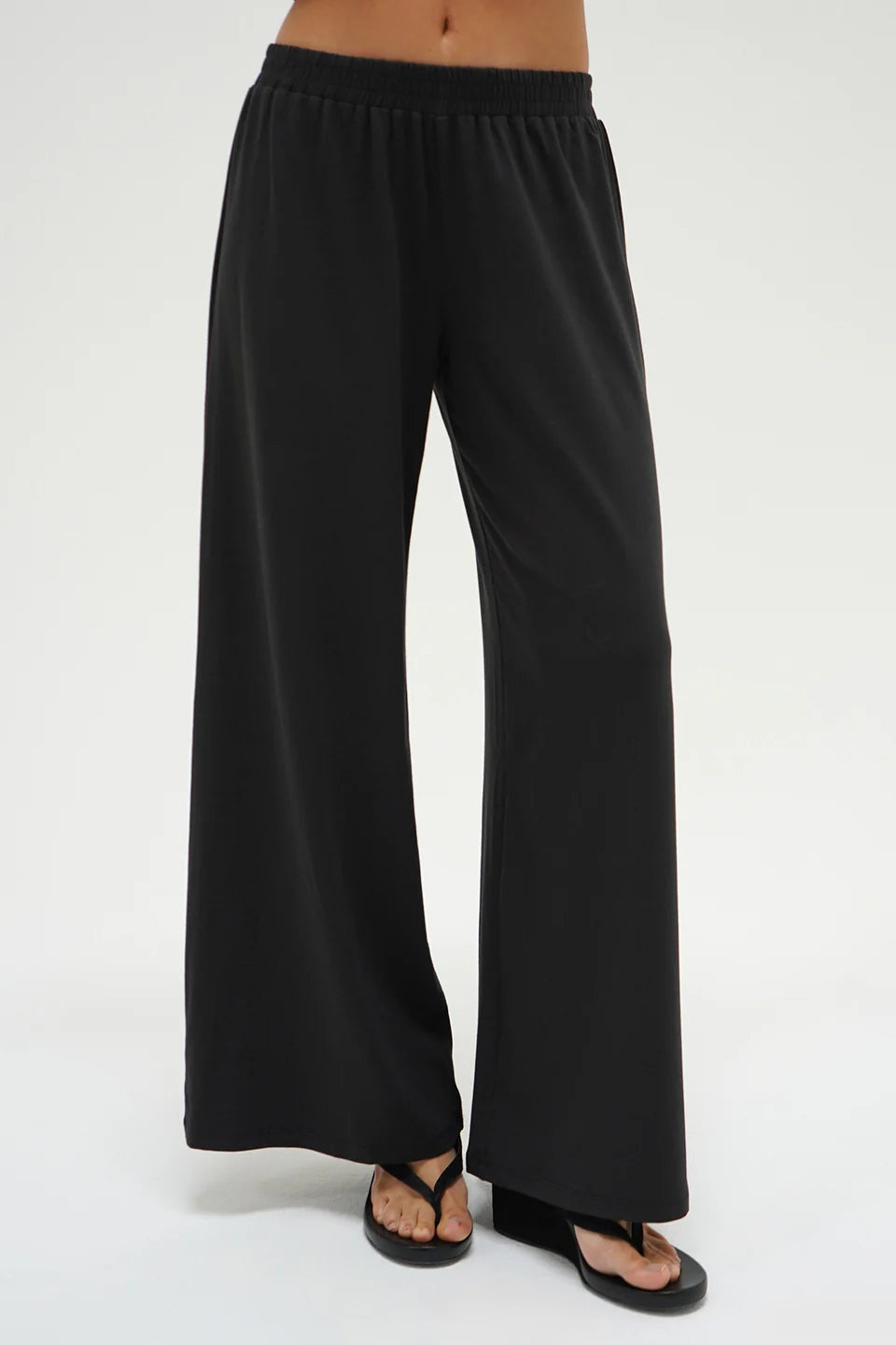 LnA Base Spandex Jersey Pant - Black Women's Bottoms - Sloane Boutique