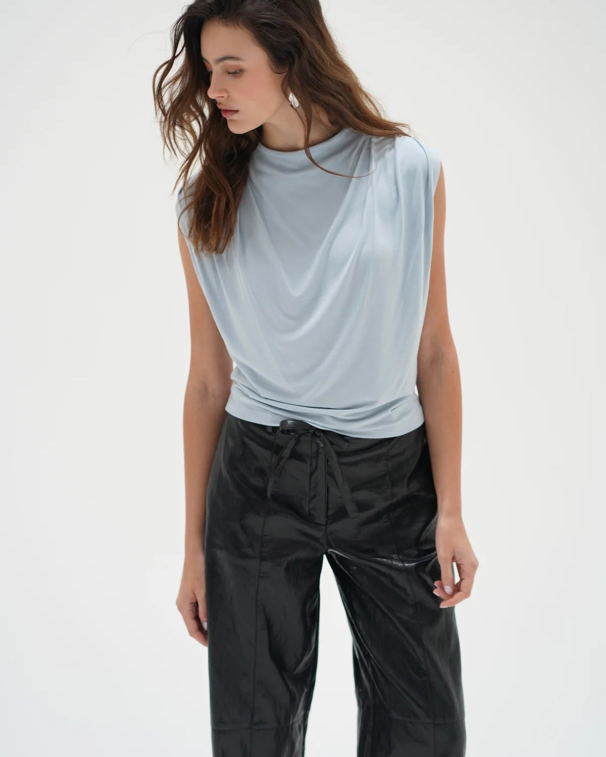 LnA Mira Top - Starlight Blue Women's Tops - Sloane Boutique