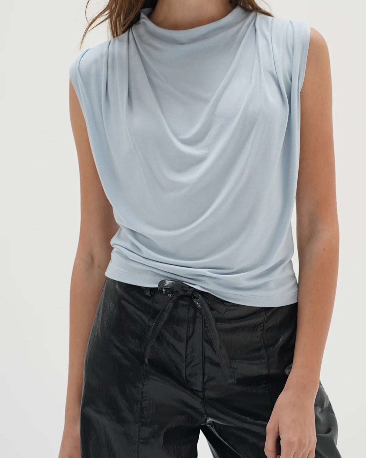 LnA Mira Top - Starlight Blue Women's Tops - Sloane Boutique