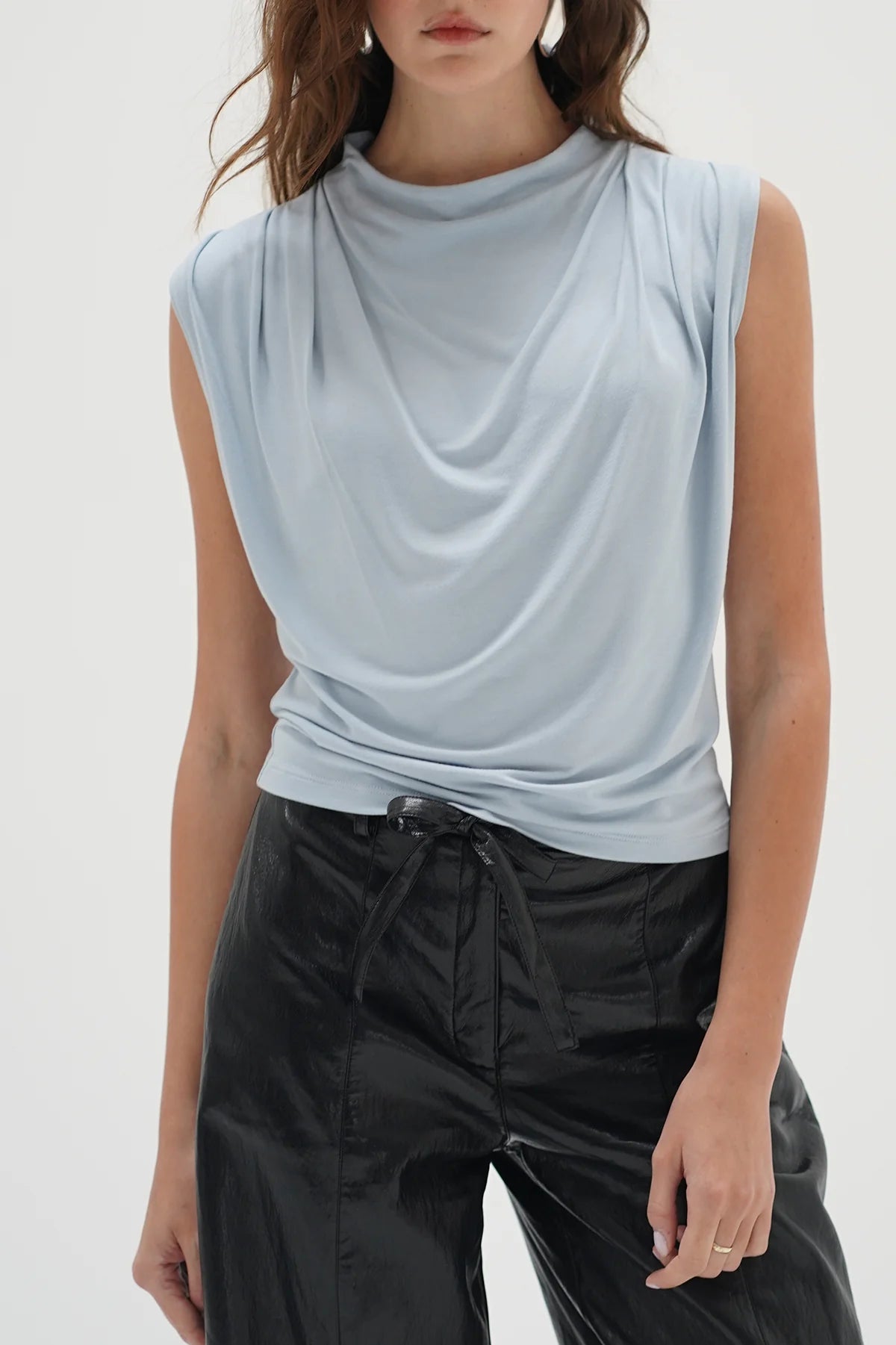 LnA Mira Top - Starlight Blue Women's Tops - Sloane Boutique