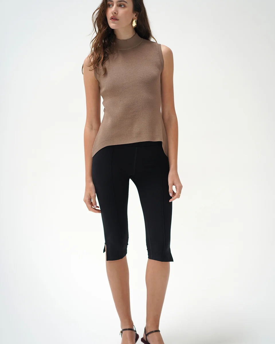 LnA Pax Sleeveless Sweater - Fawn Women's Tops - Sloane Boutique