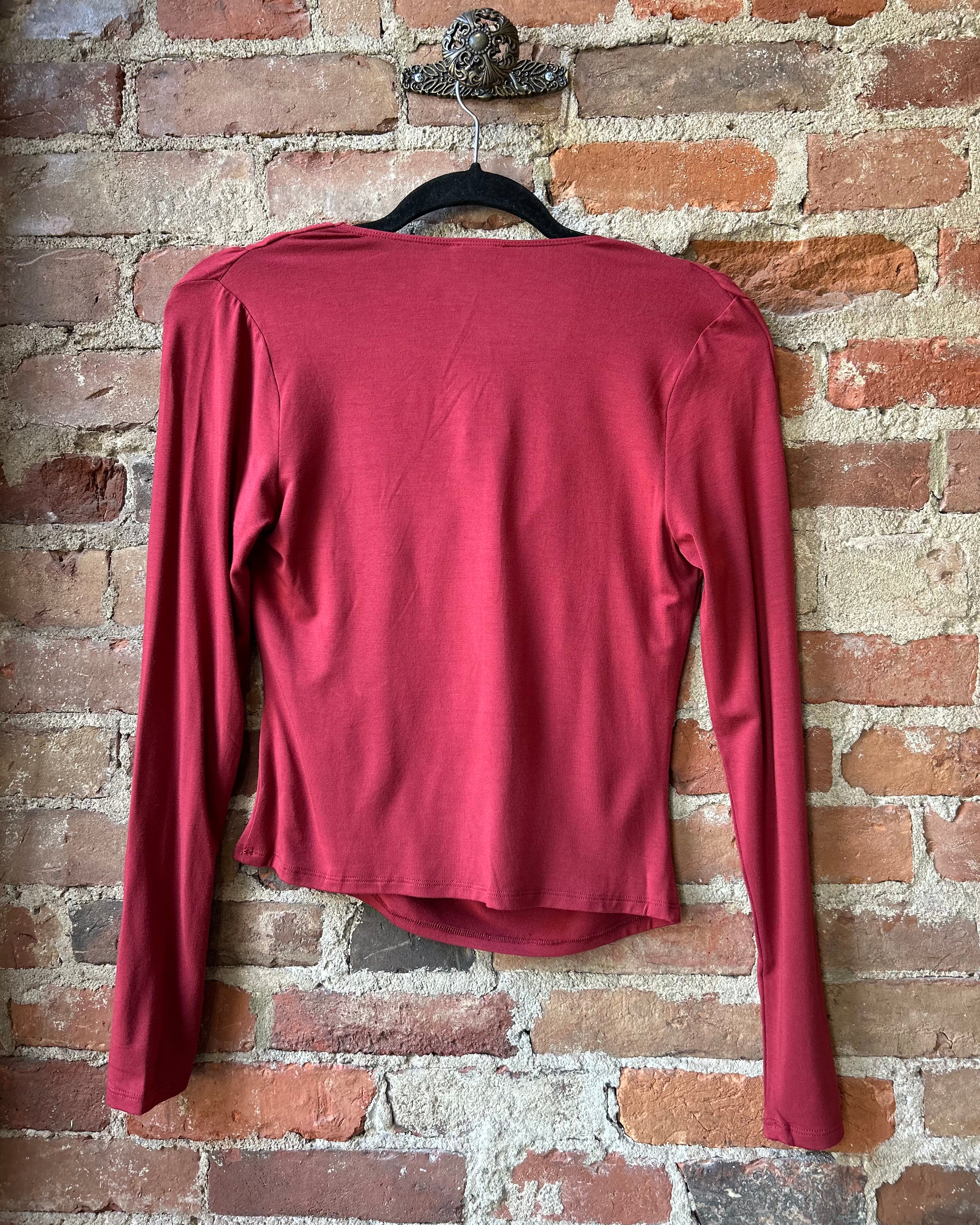LnA Roma Top - Biking Red Women's Tops - Sloane Boutique