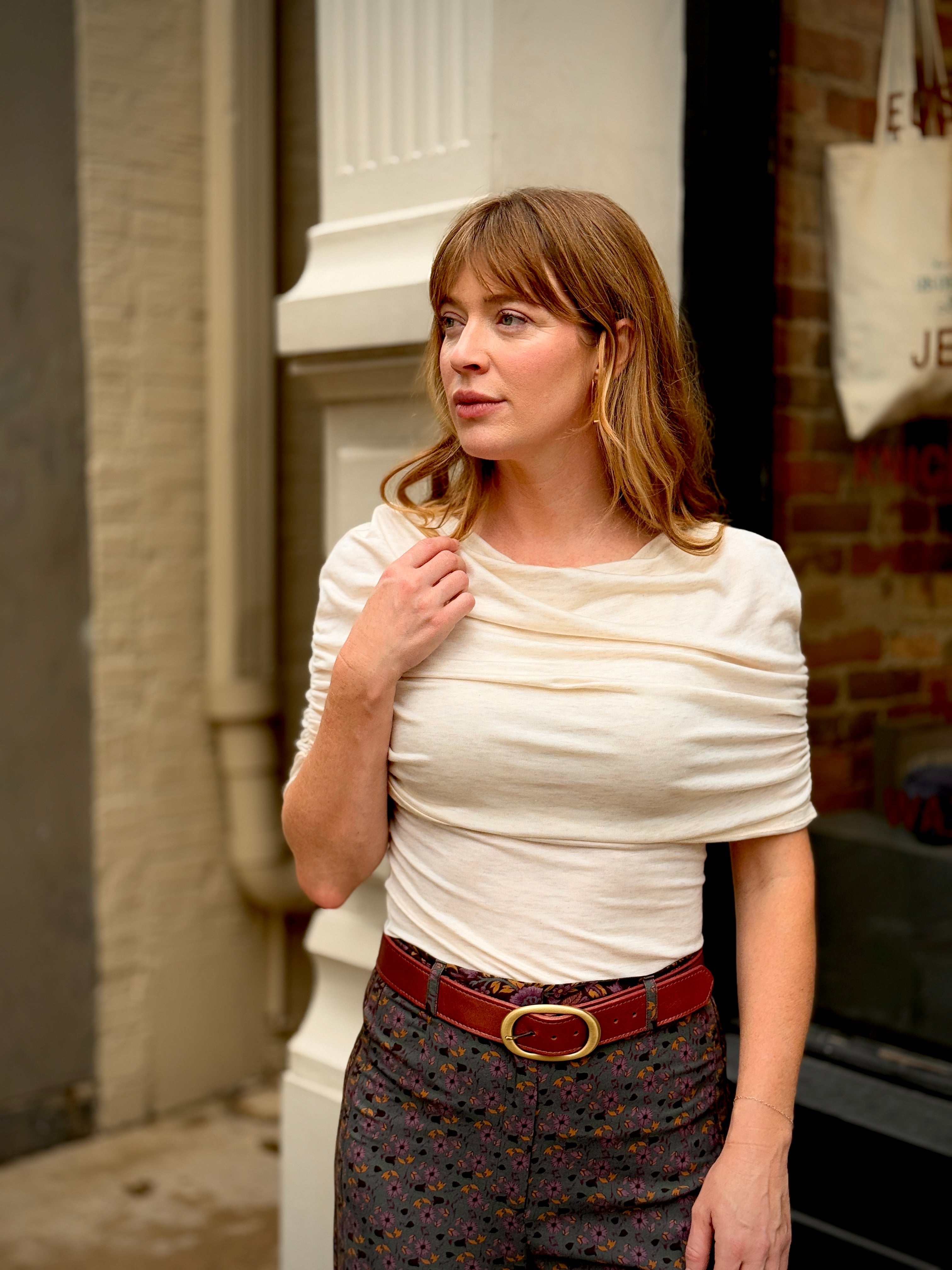 LnA Rylie Shawl Top - Halo Women's Tops - Sloane Boutique