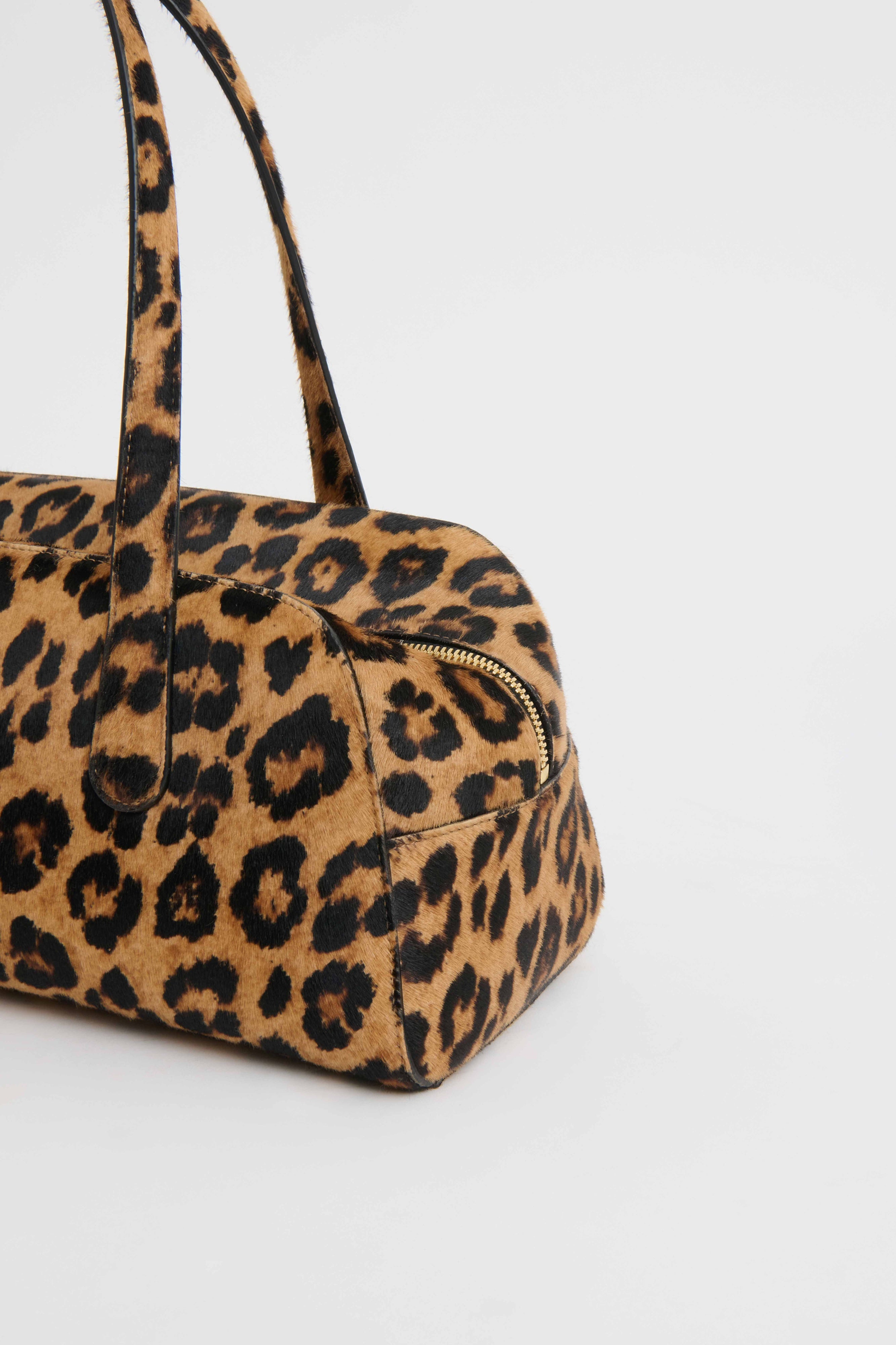 Mansur Gavriel Helios Shoulder Bag - Leopard Accessories - Sloane Boutique