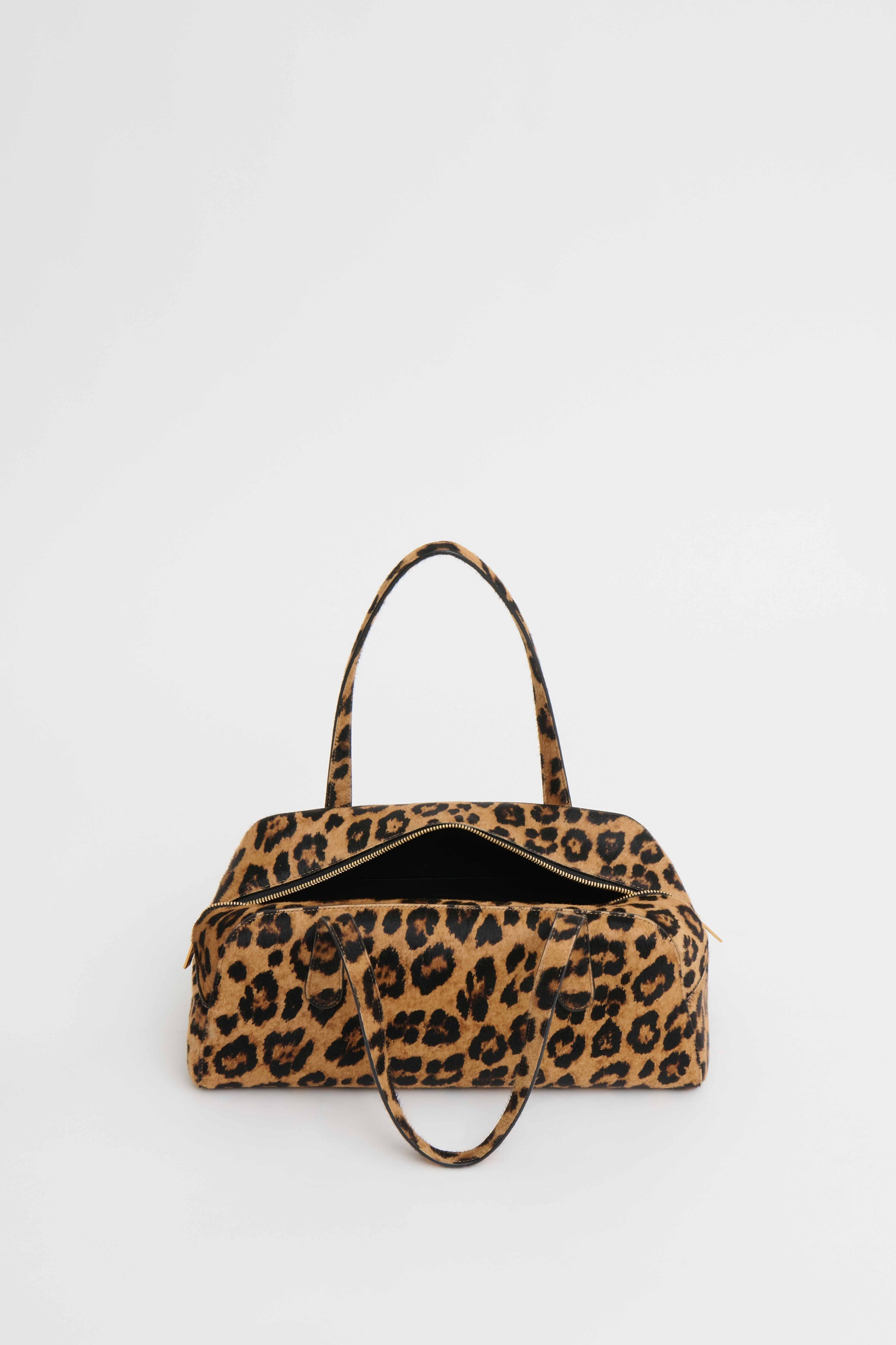 Mansur Gavriel Helios Shoulder Bag - Leopard Accessories - Sloane Boutique
