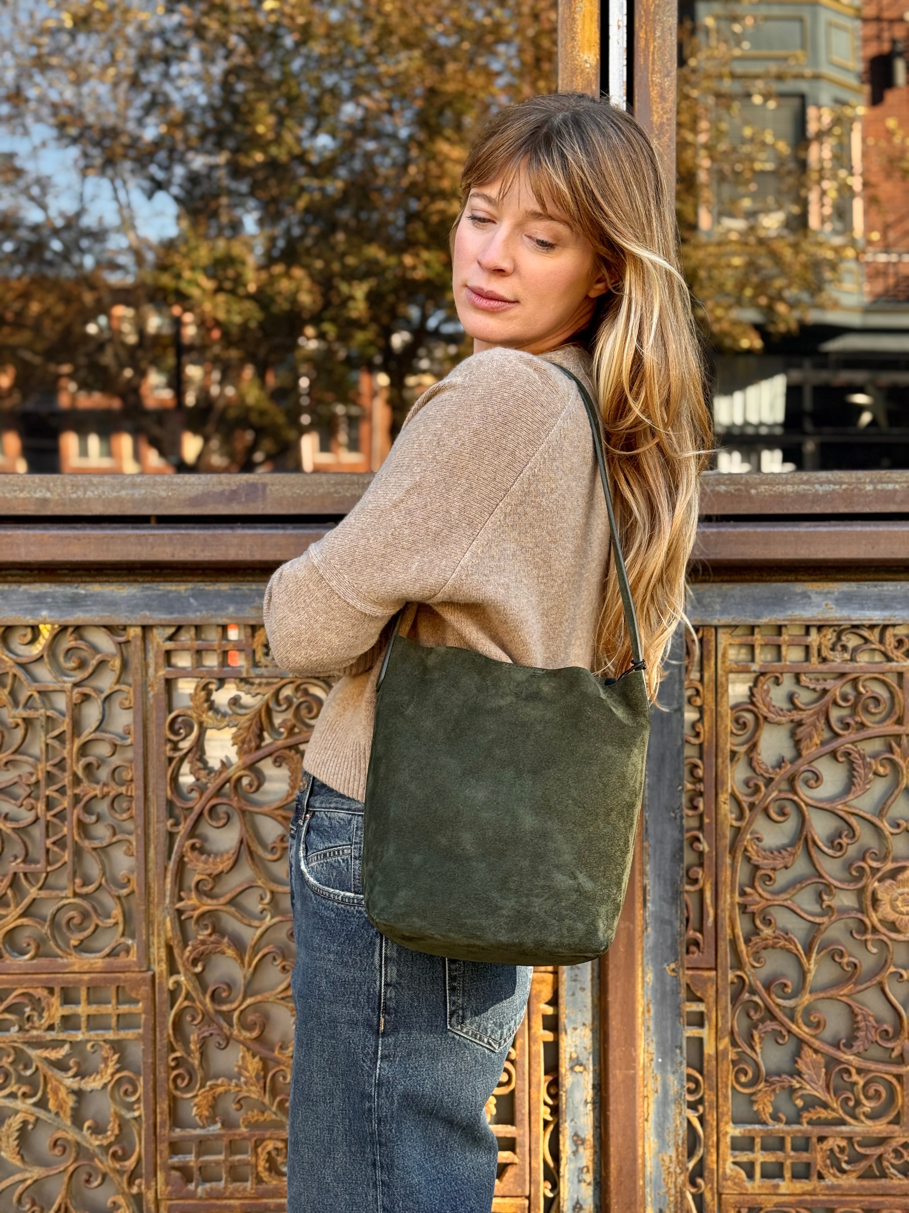 Mansur Gavriel Small Everyday Cabas - Moss Accessories - Sloane Boutique