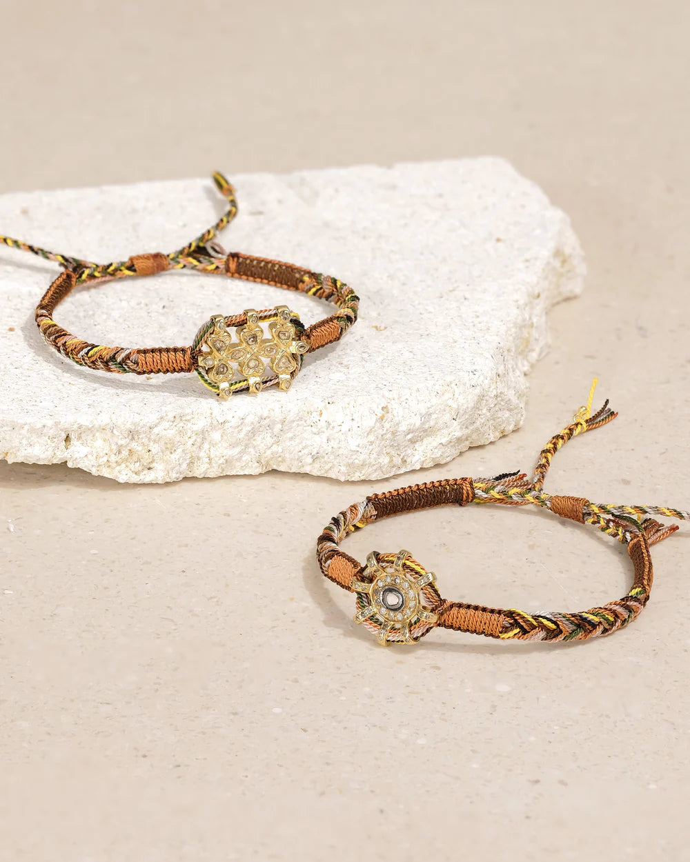 Marie Laure Chamorel Bracelet 940 - Caramel / Brown Jewelry - Sloane Boutique