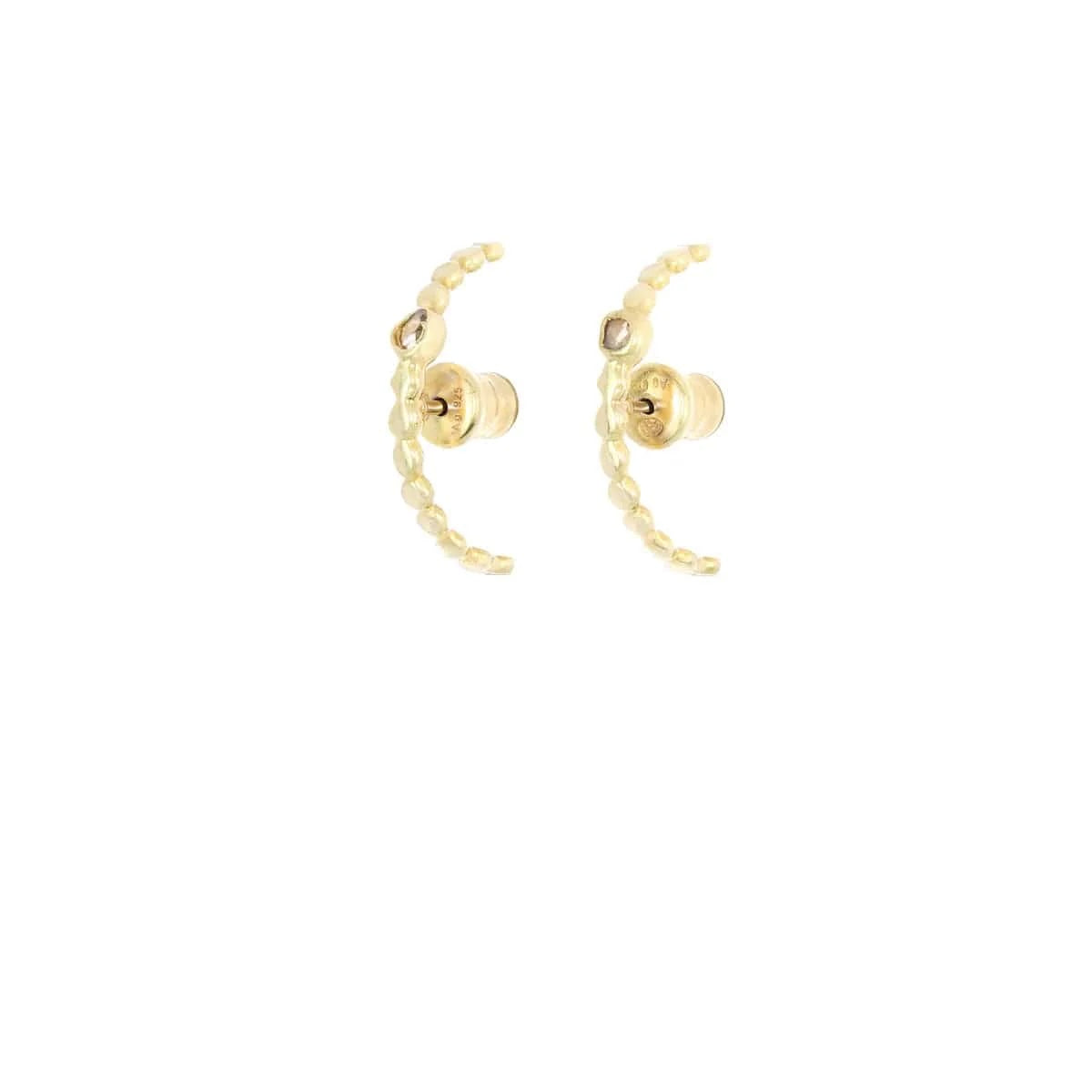 Marie Laure Chamorel Earrings 808 - Gold Jewelry - Sloane Boutique