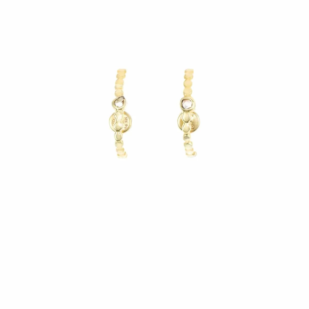 Marie Laure Chamorel Earrings 808 - Gold Jewelry - Sloane Boutique