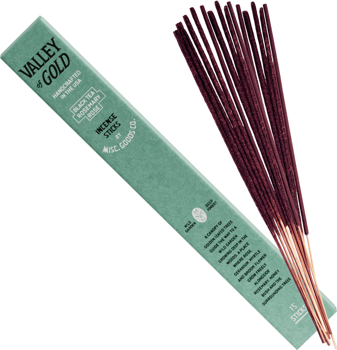 Misc. Goods Co. Stick Incense - Valley of Gold Fragrance - Sloane Boutique